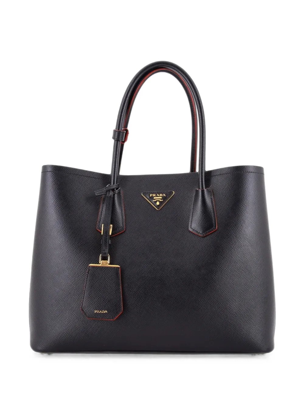 Cuir Double Saffiano Leather Medium tote bag