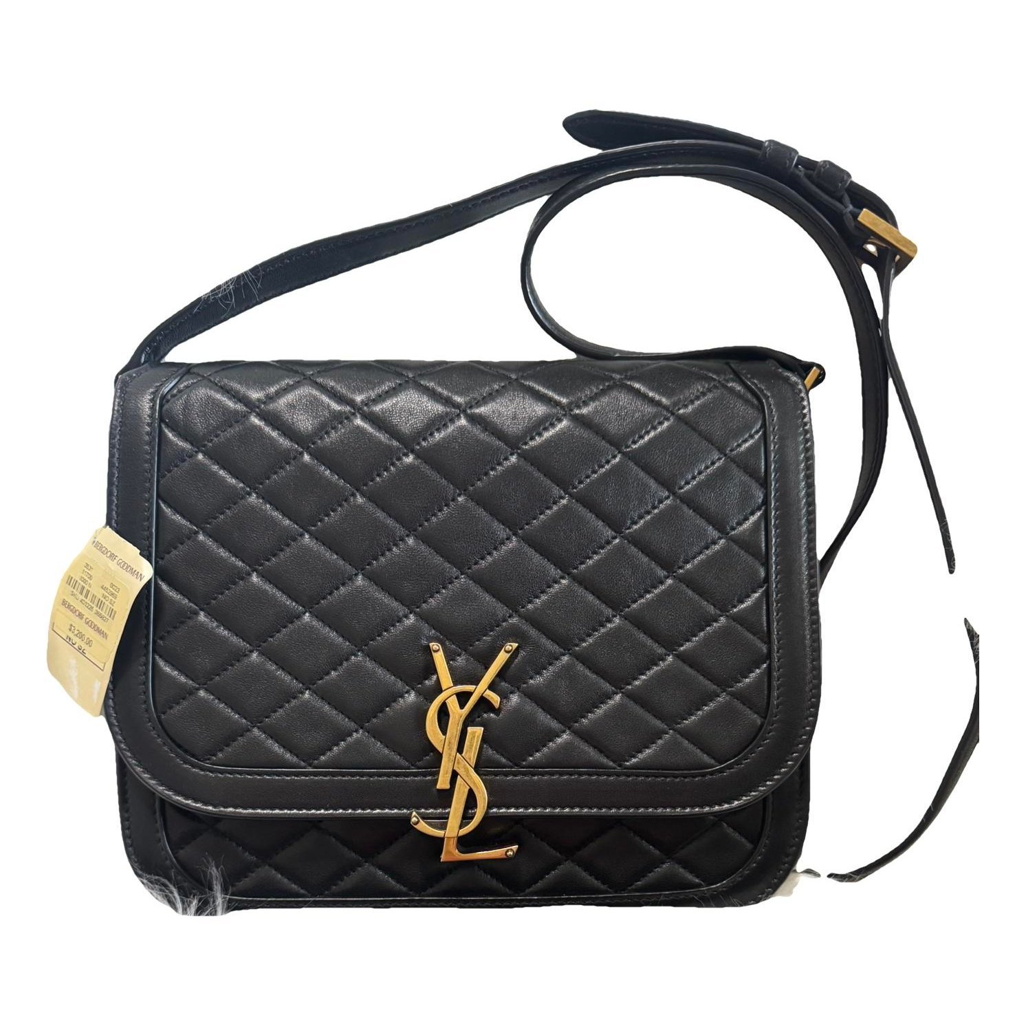 Solférino leather handbag
