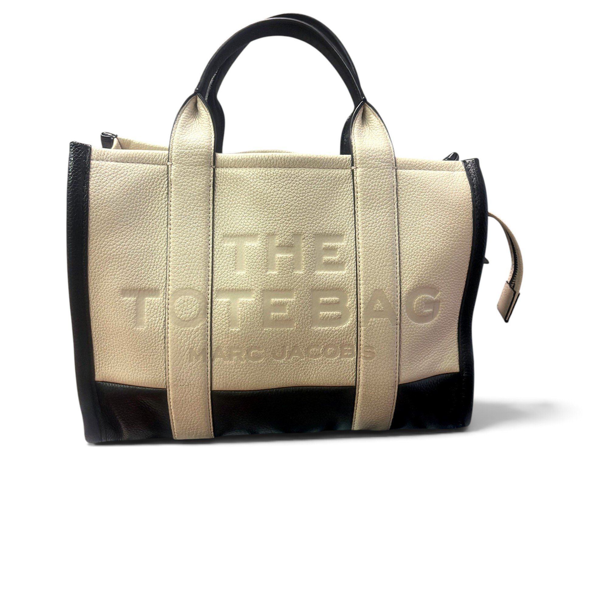 The Tag Tote leather tote