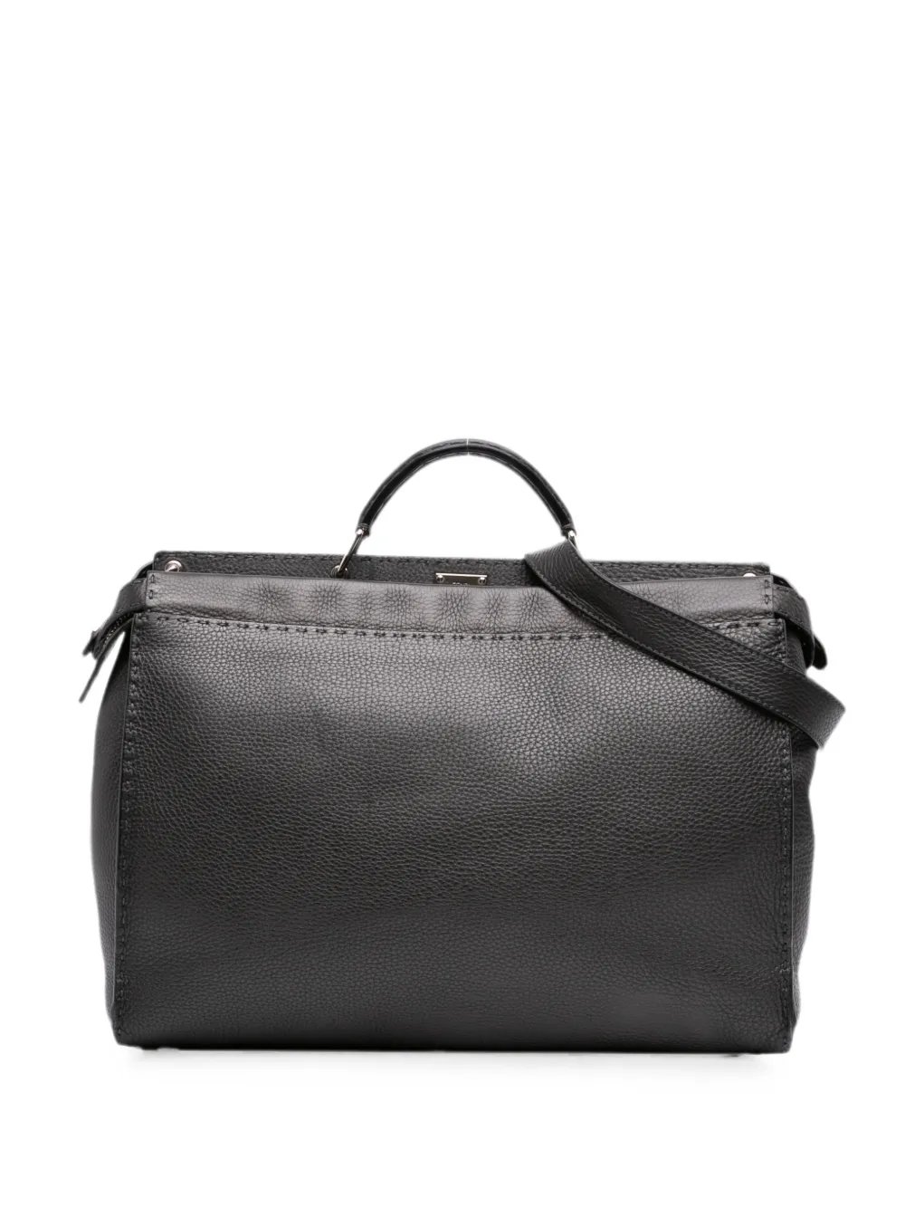 2000-2010 Large Leather Selleria Peekaboo Iconic Fit Bag business bag