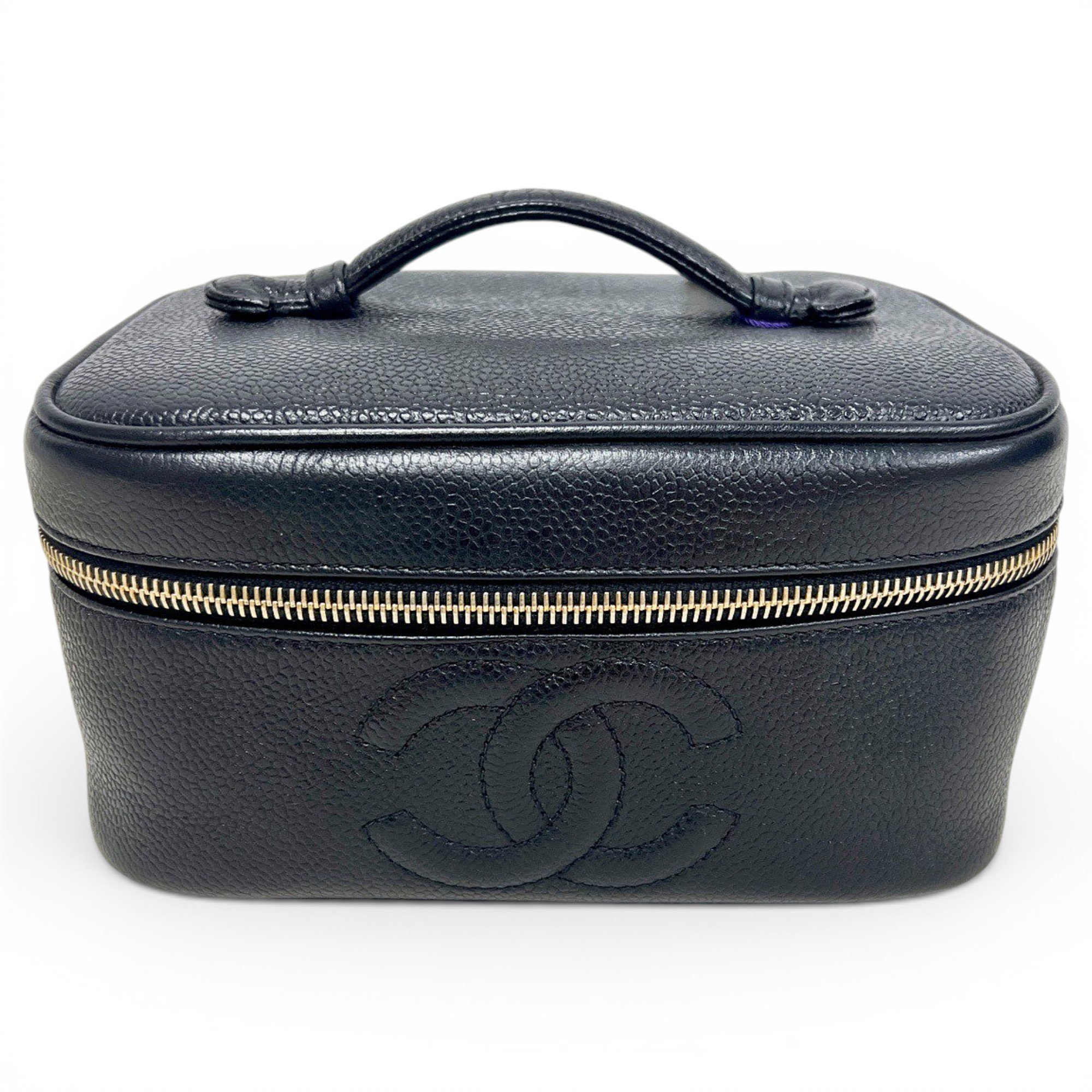 Trendy CC Vanity leather handbag