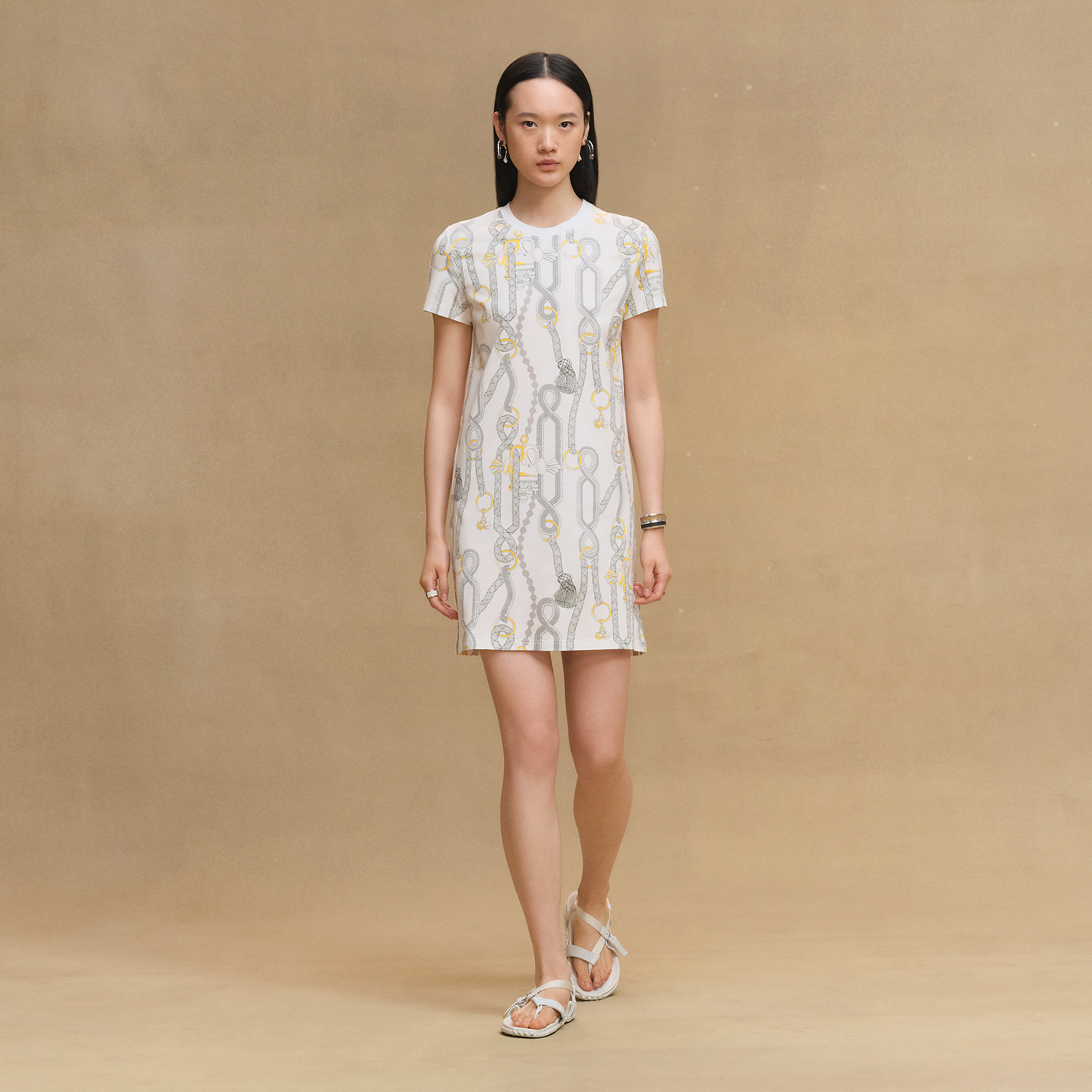 "Palefroi Remix" straight dress