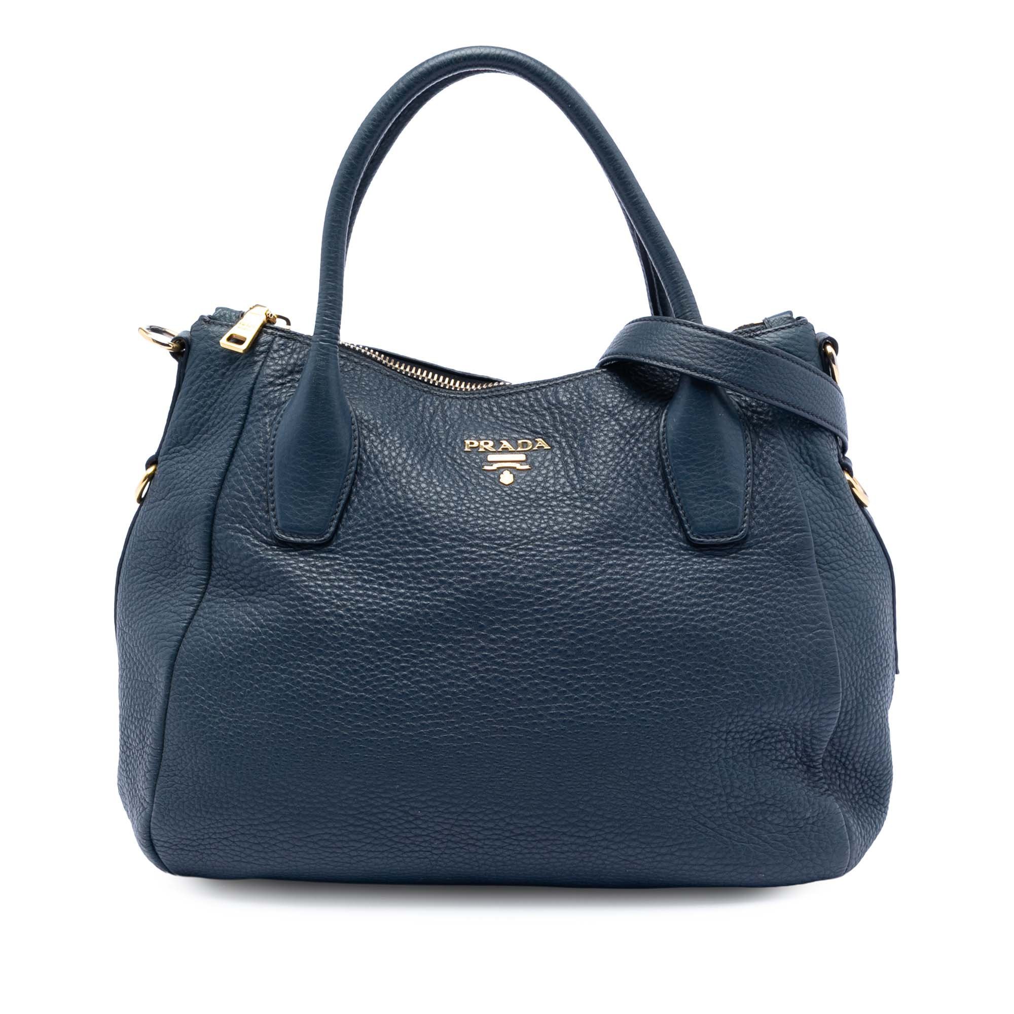 Leather tote