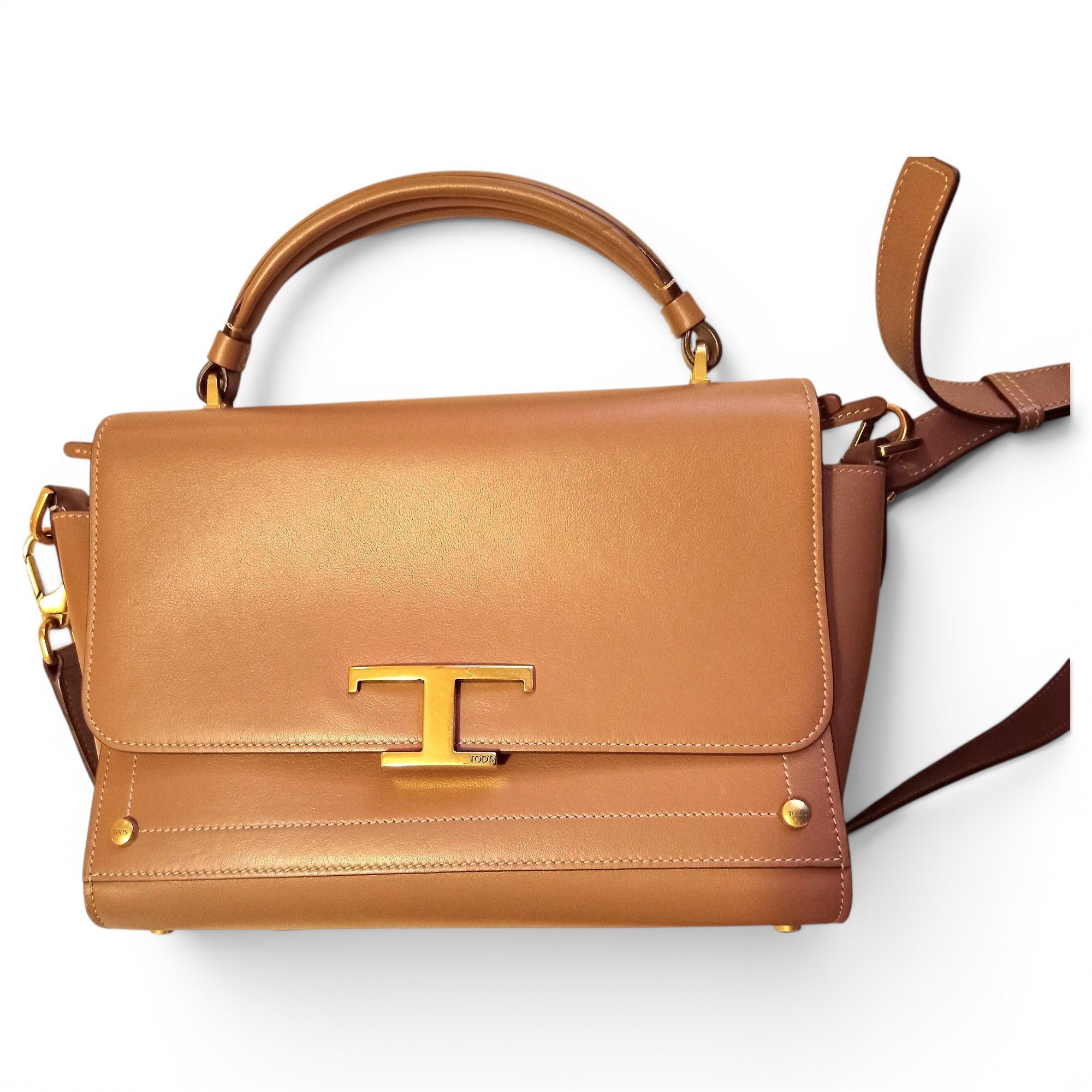Leather crossbody bag