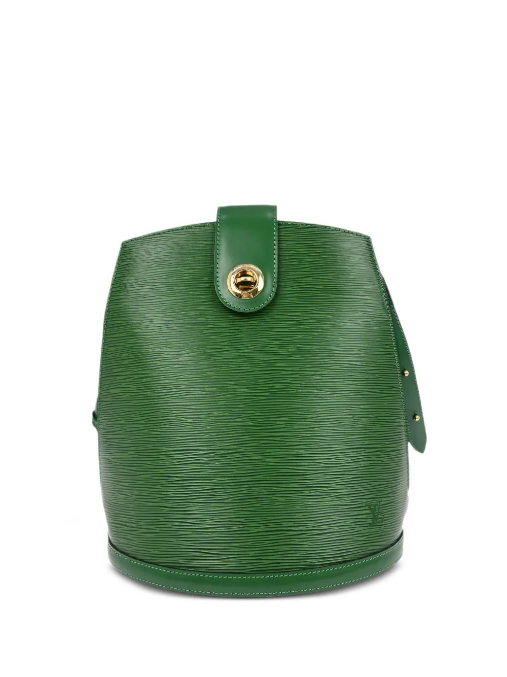 1995 textured leather shoulder bag