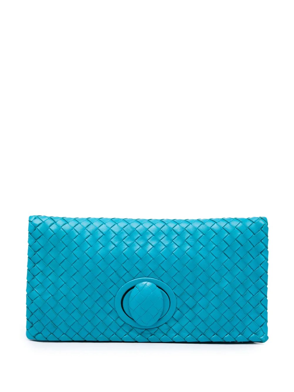 2012-2026 Nappa Intrecciato Turn Lock clutch bag