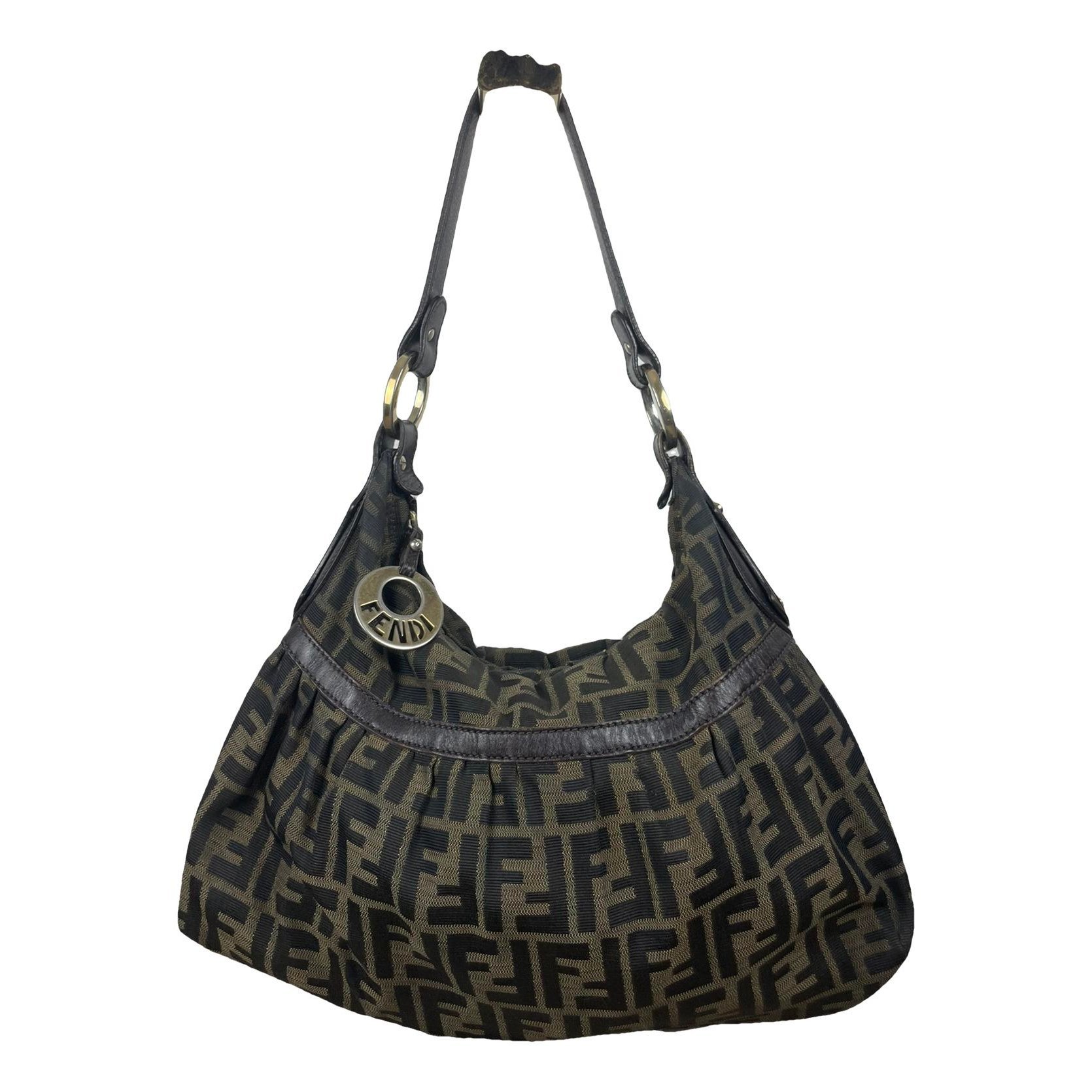 Baguette cloth clutch bag