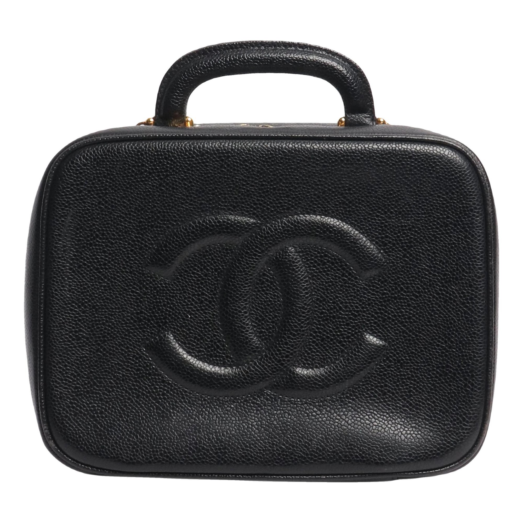 Vanity leather bag