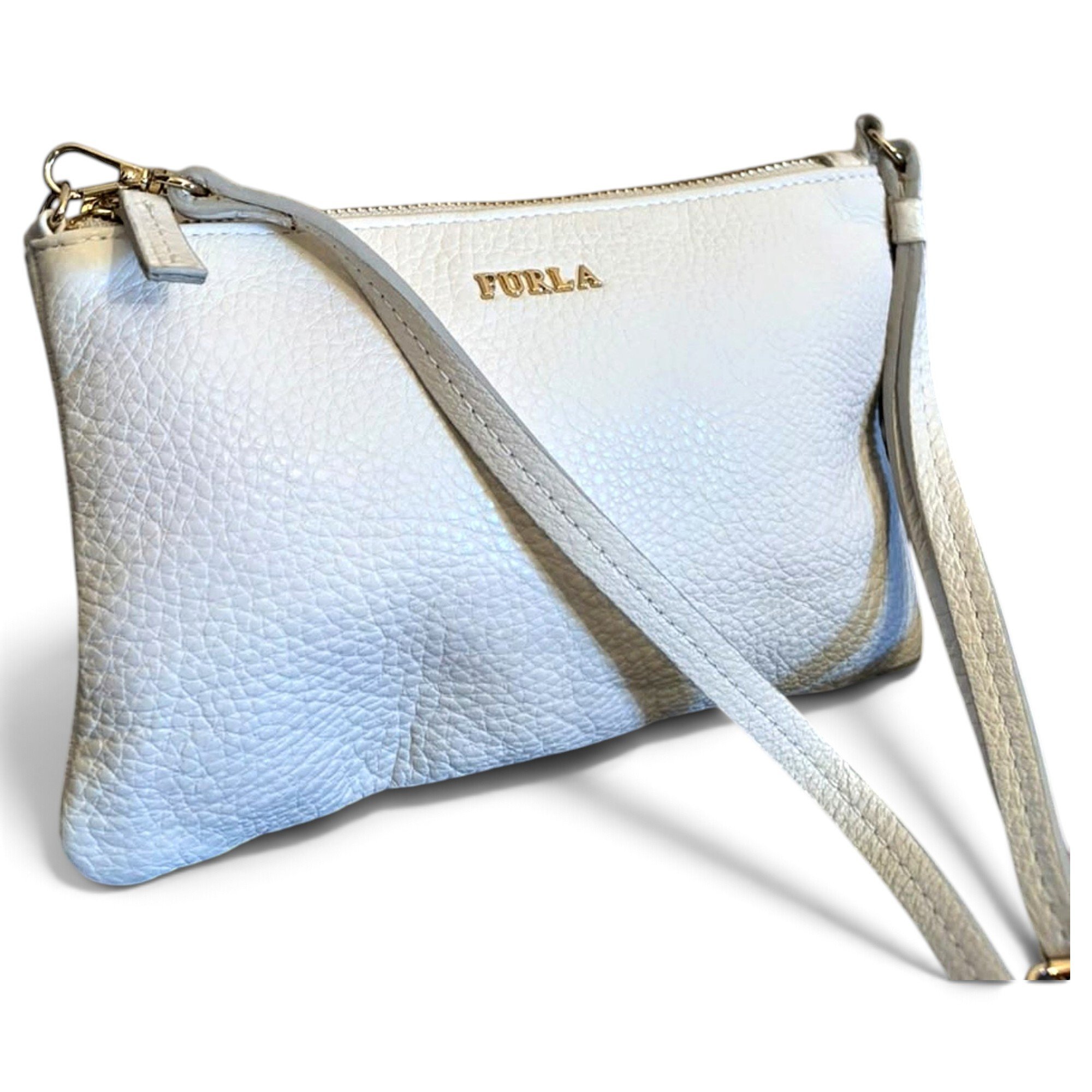 Leather crossbody bag