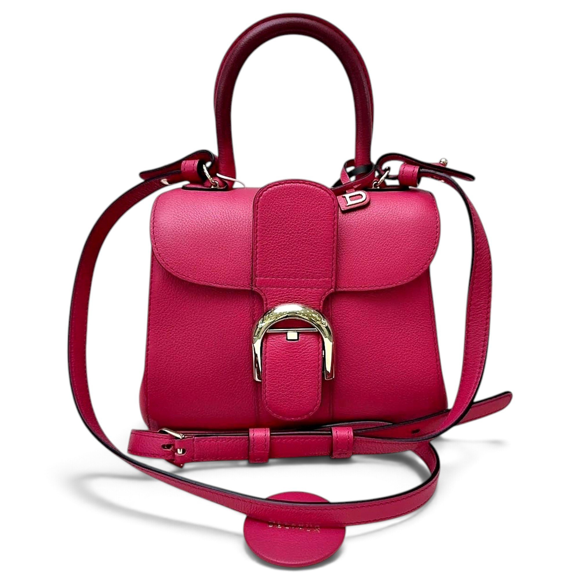 Brillant leather mini bag