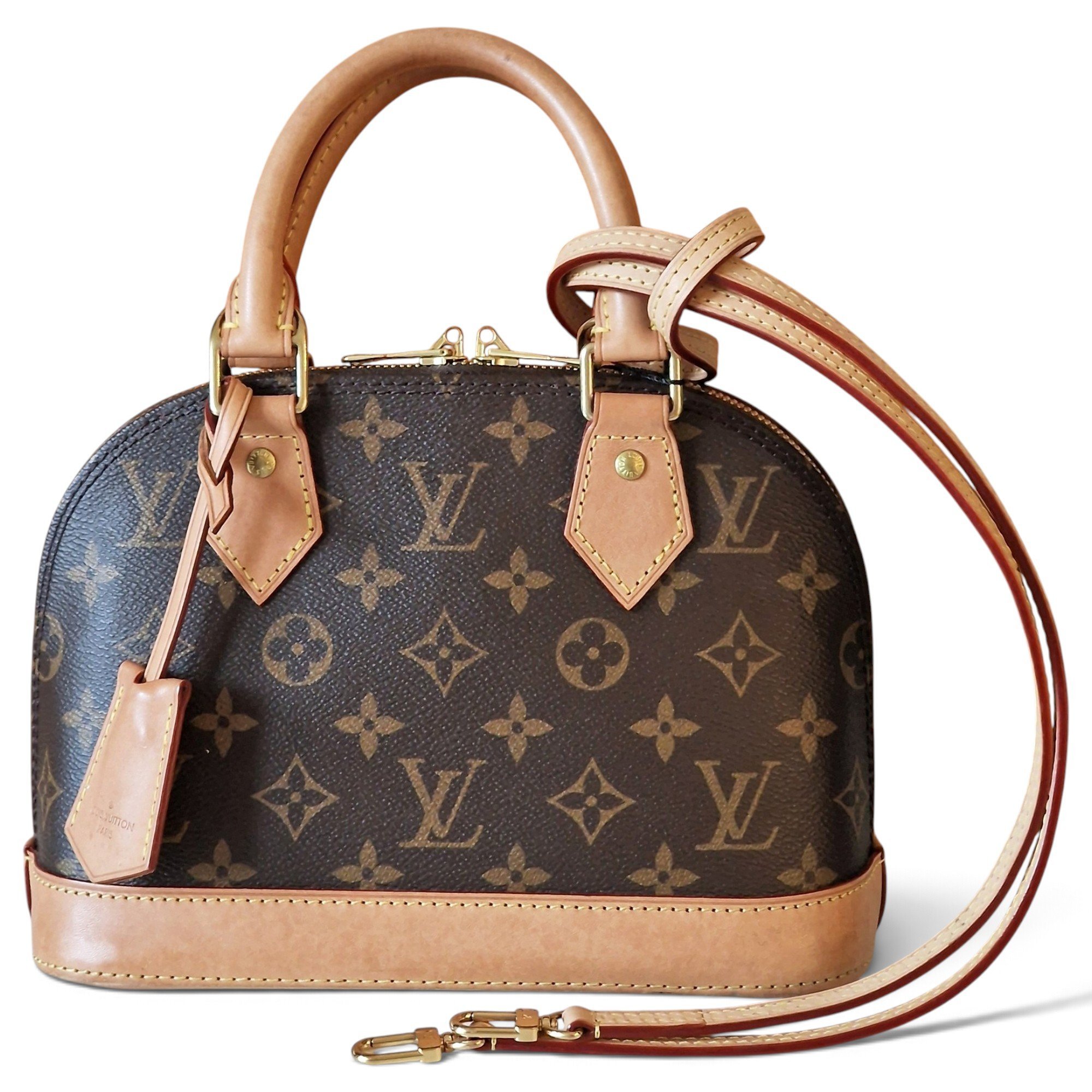 Alma BB leather handbag