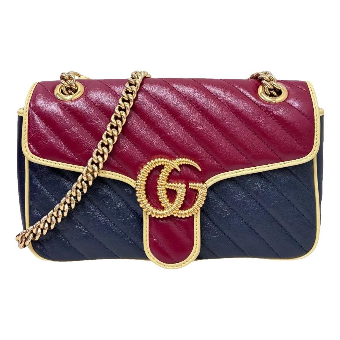 GG Marmont Flap leather handbag