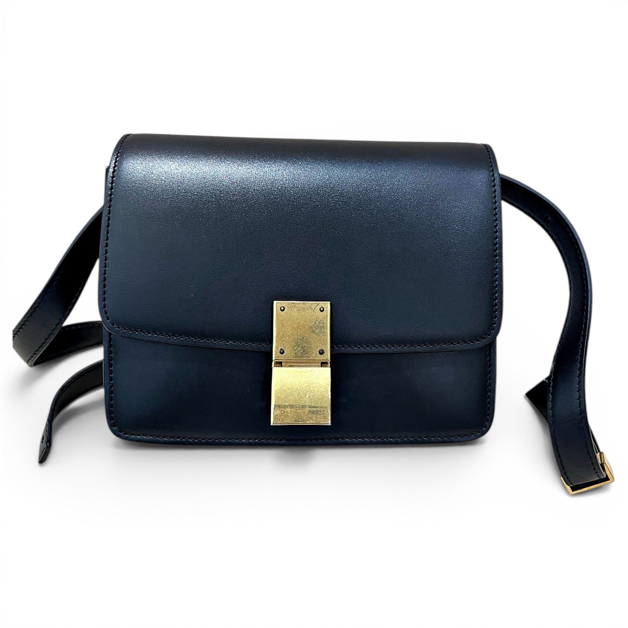 Classic leather handbag
