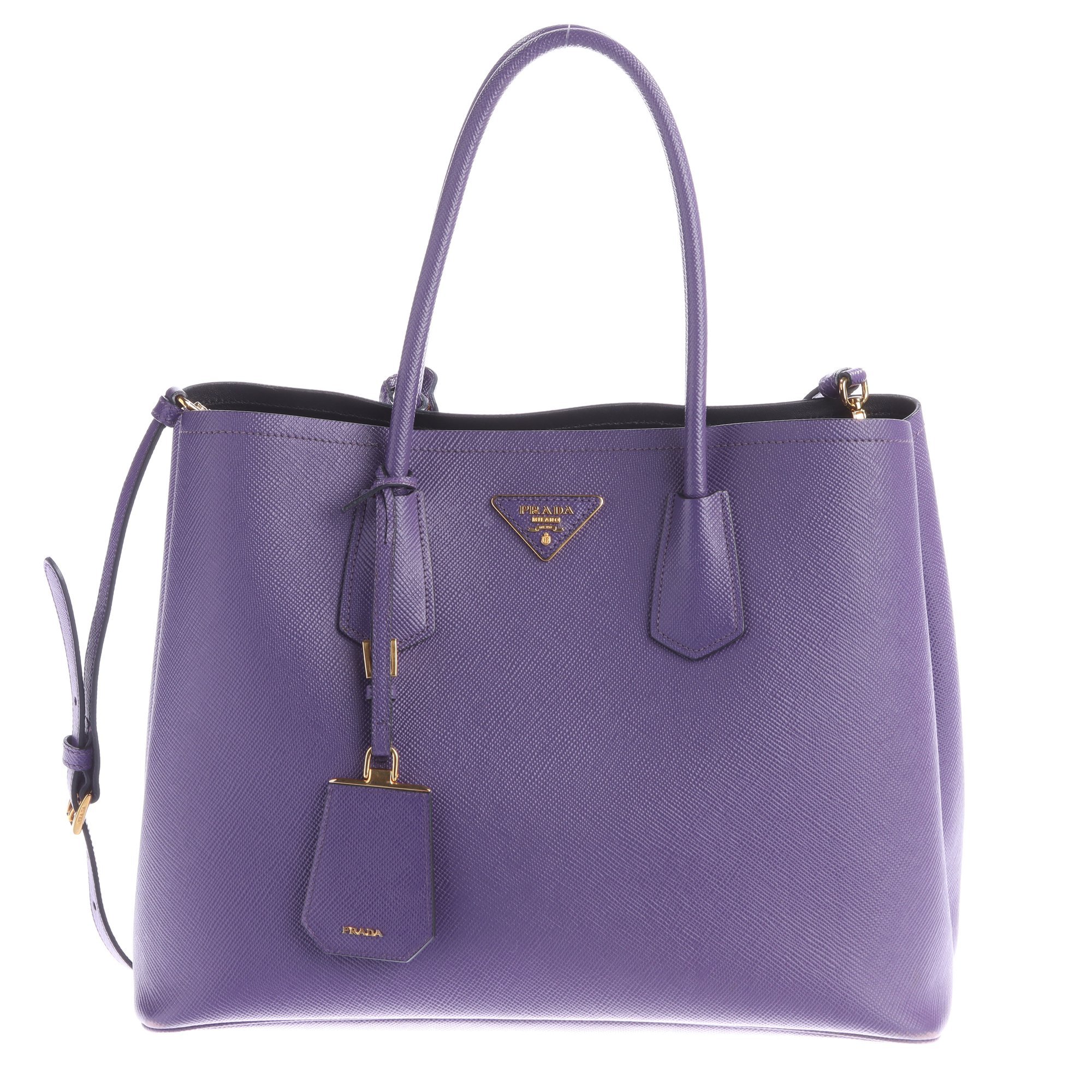 Leather tote