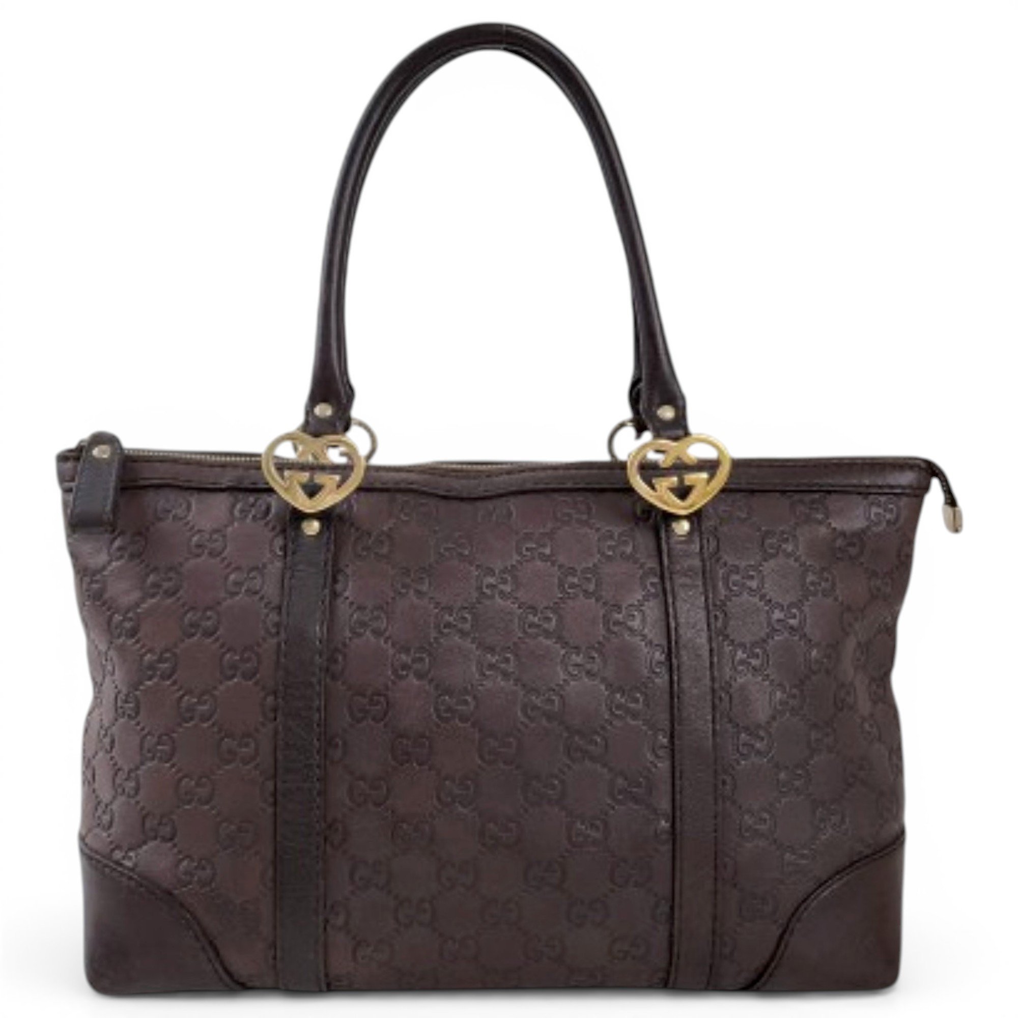 Leather tote
