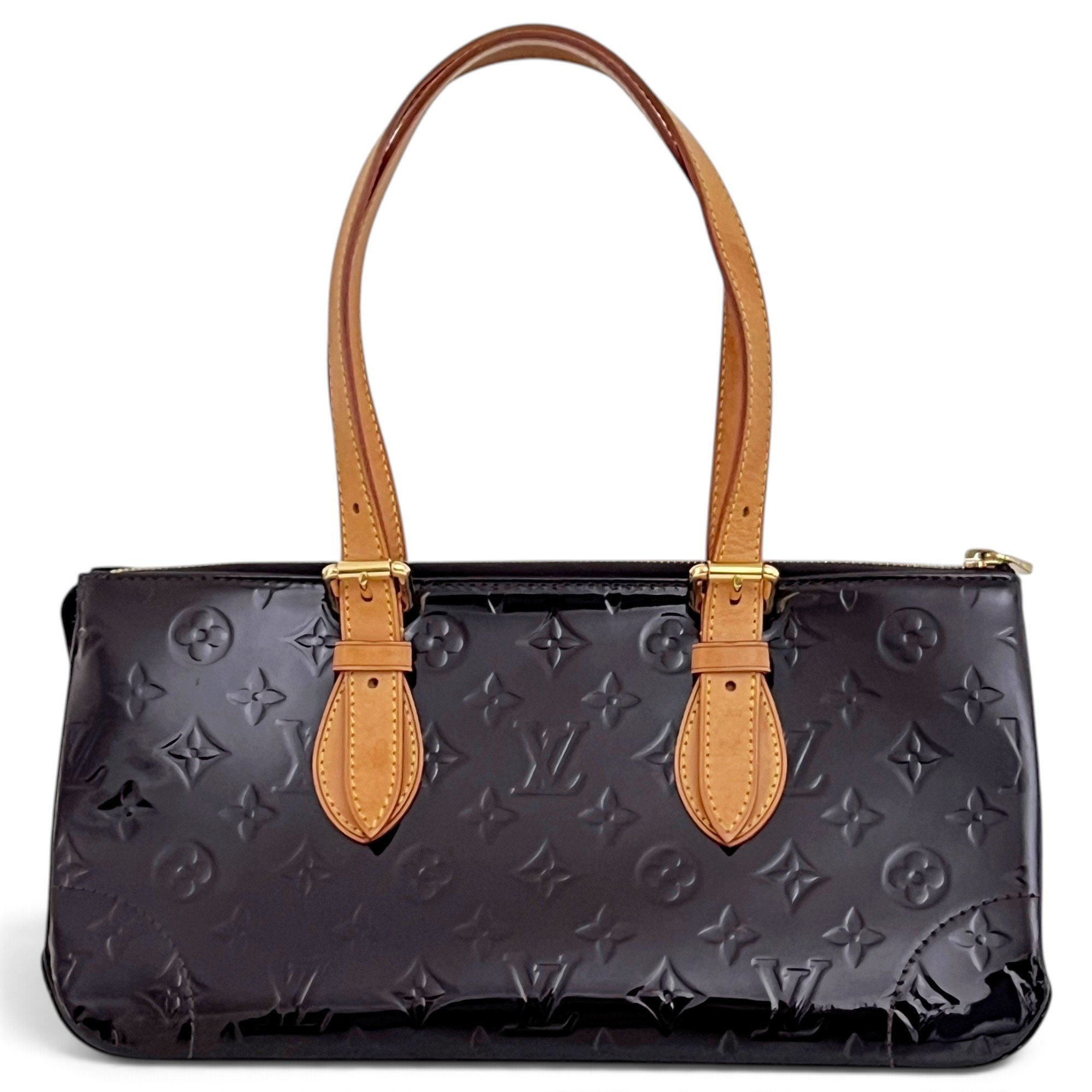 Bedford patent leather handbag