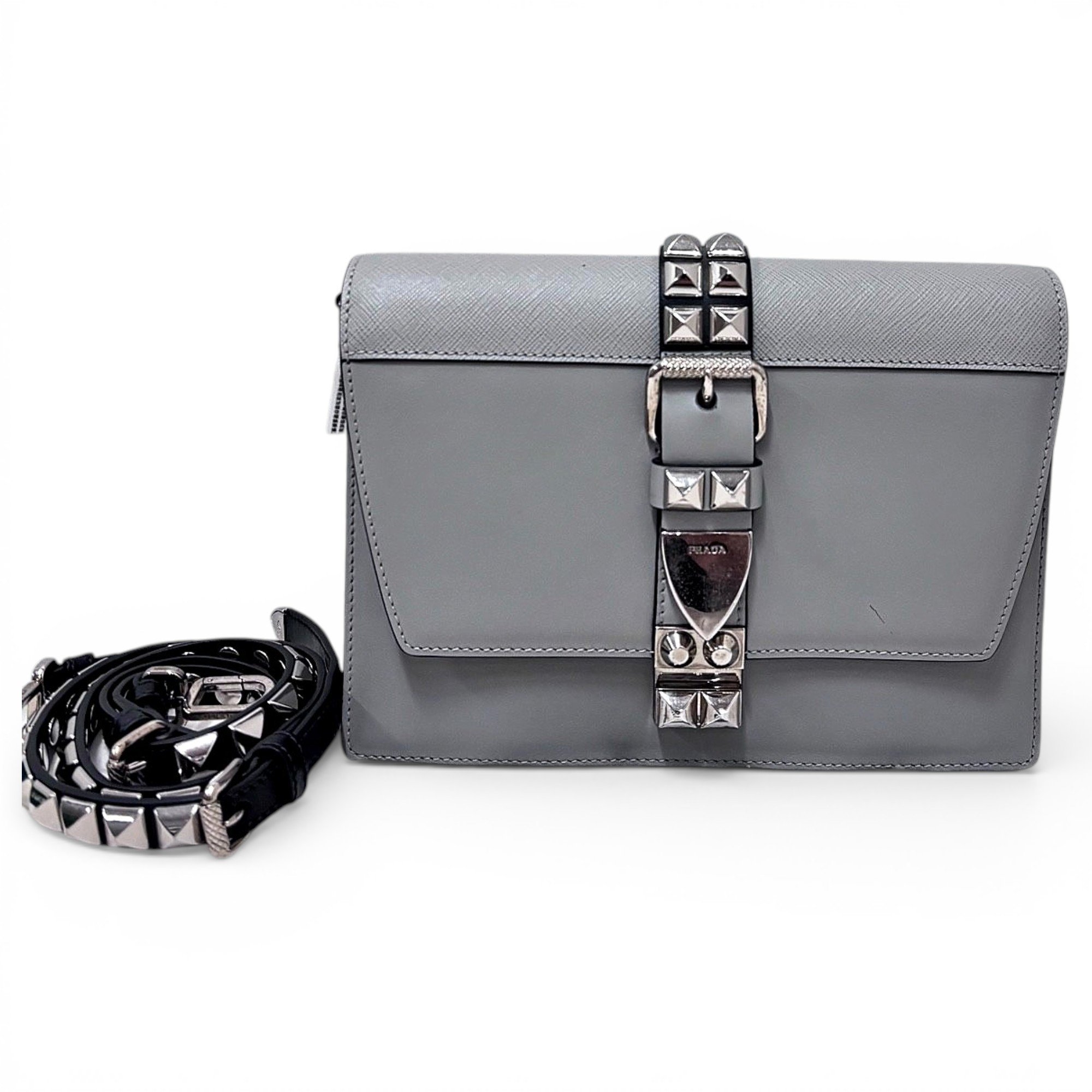 Prada Cahier leather handbag
