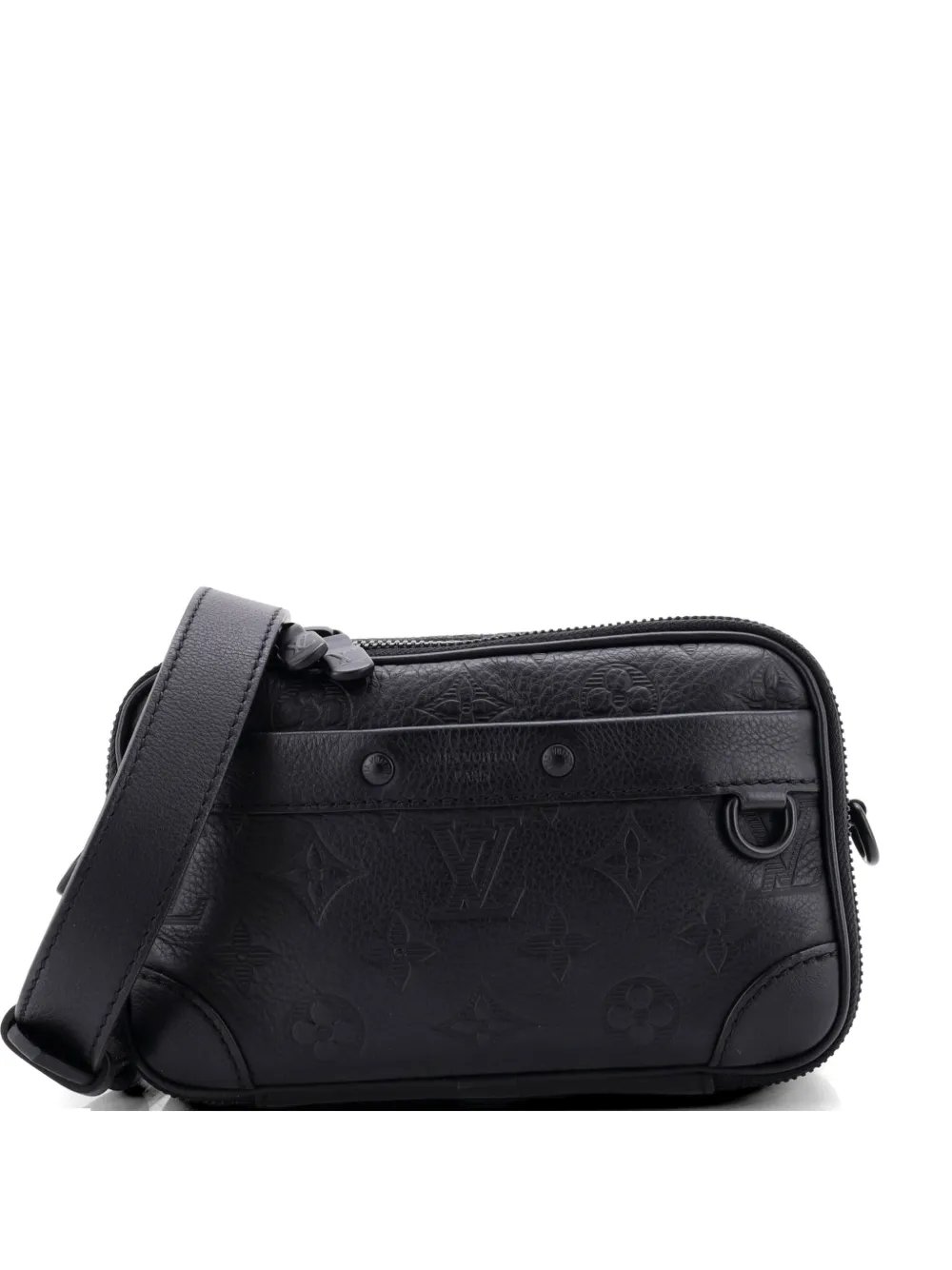 Alpha Wearable Wallet Monogram Shadow Leather crossbody bag