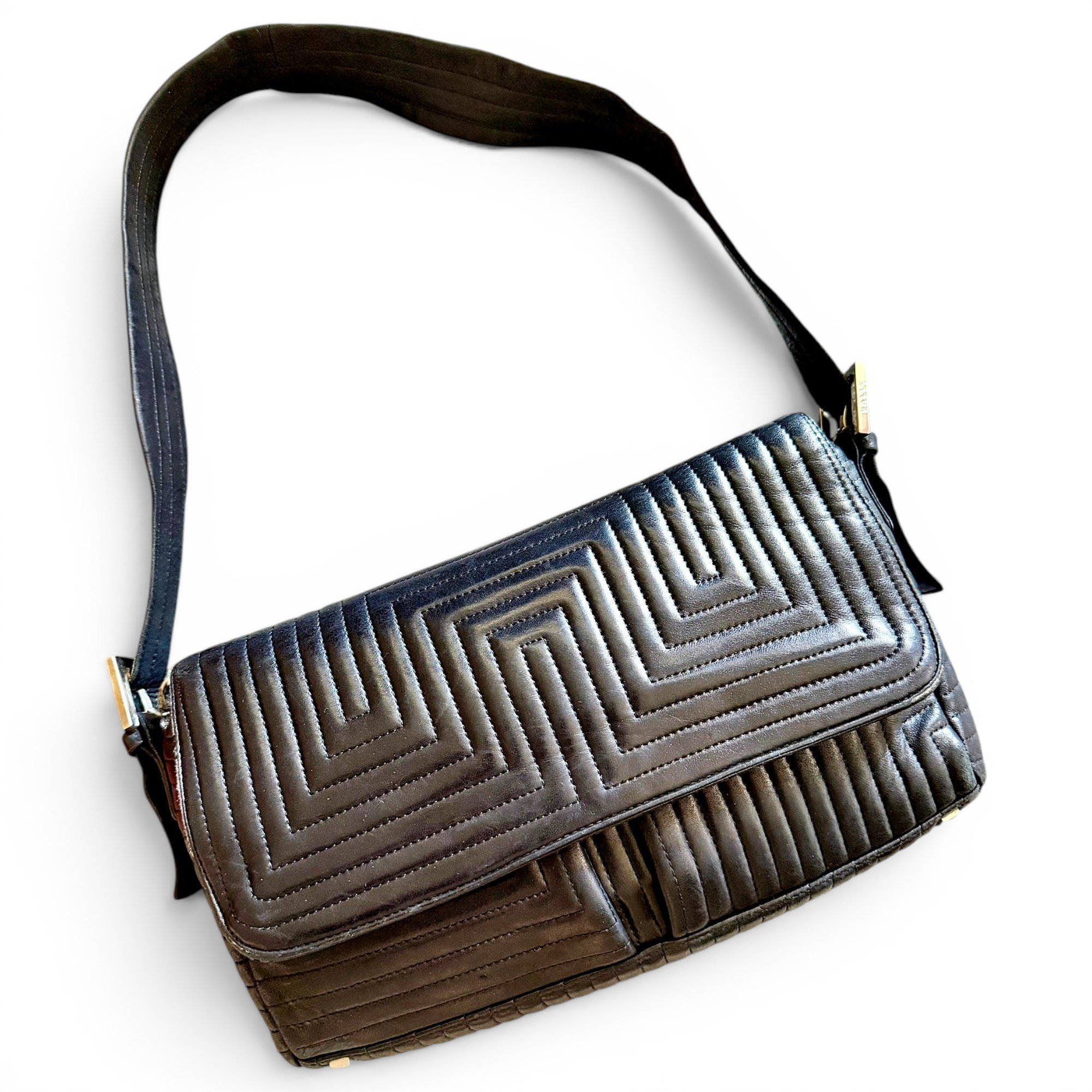 Leather handbag