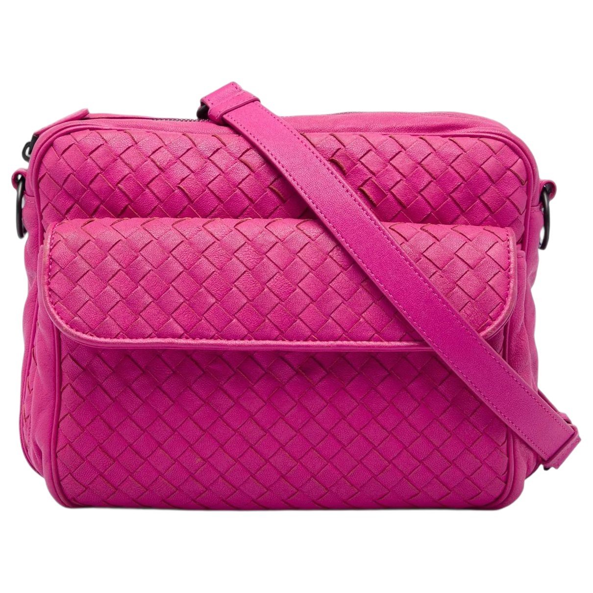 Veneta leather crossbody bag