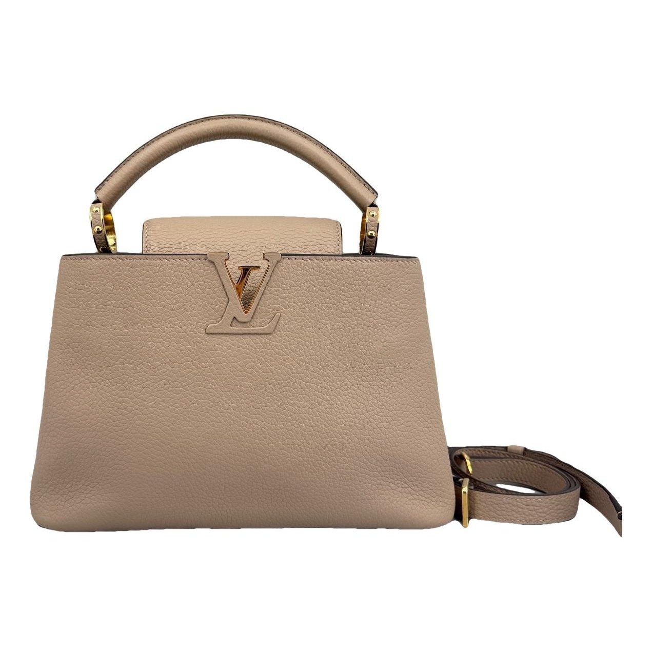 Capucines leather handbag
