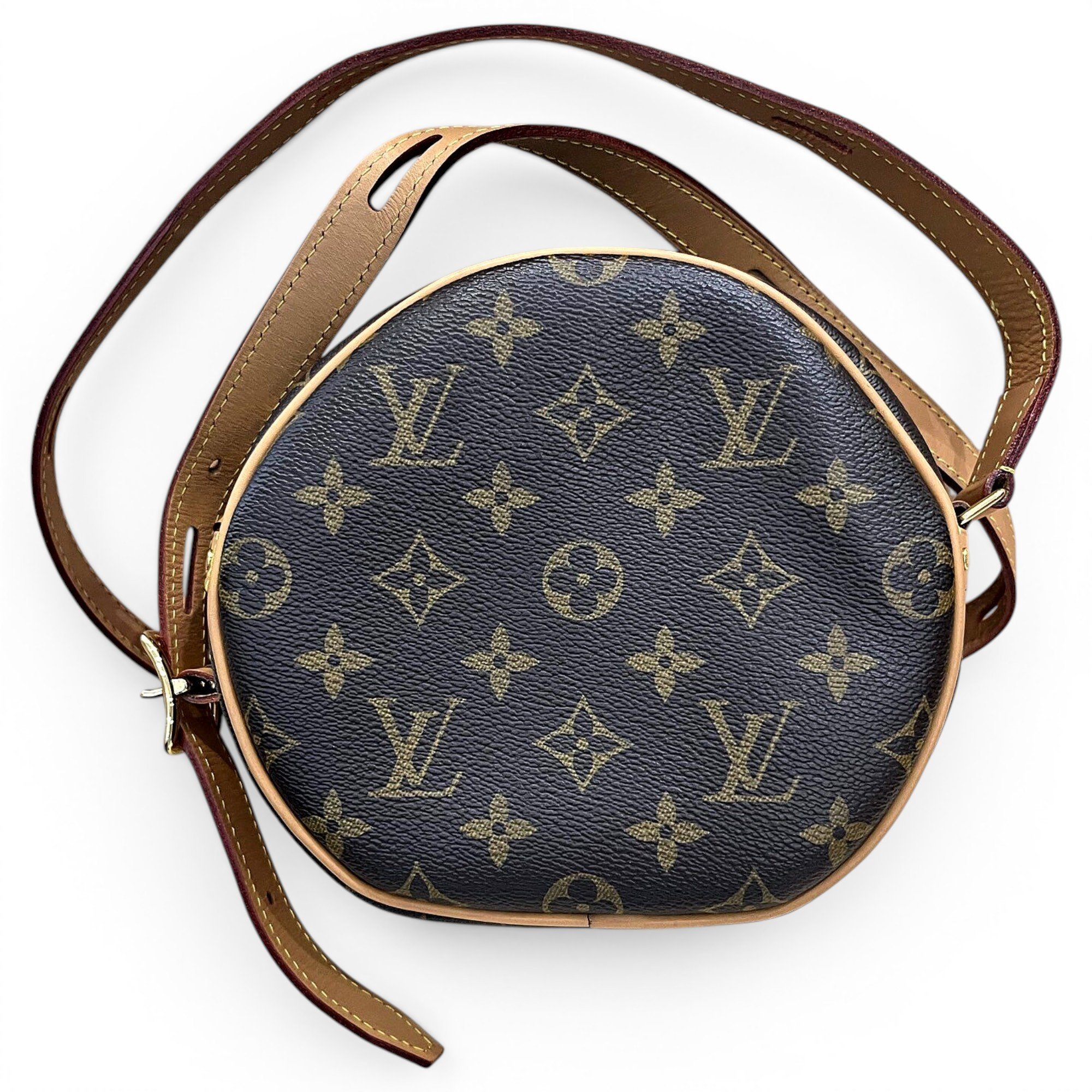 Boîte chapeau souple leather crossbody bag