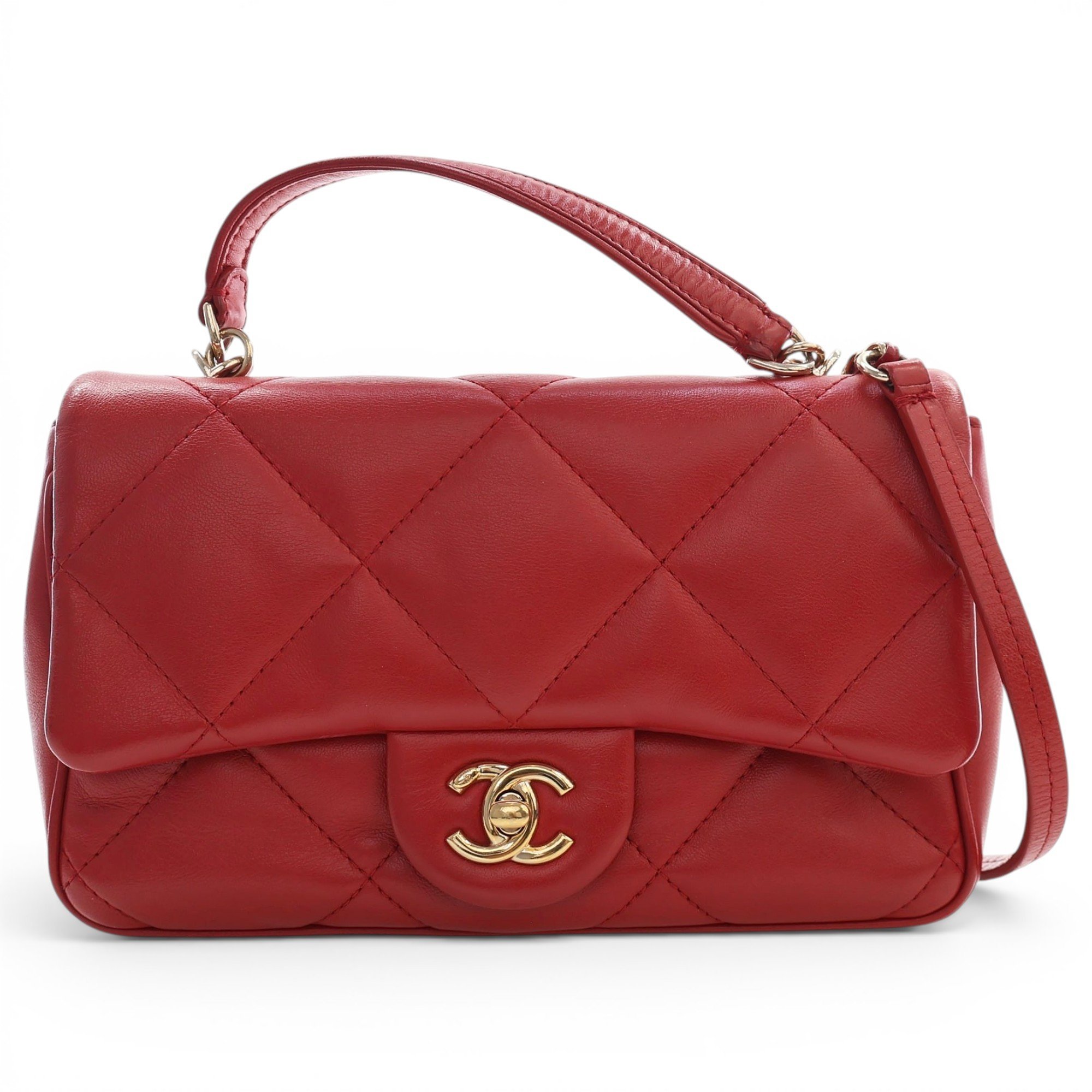Leather crossbody bag