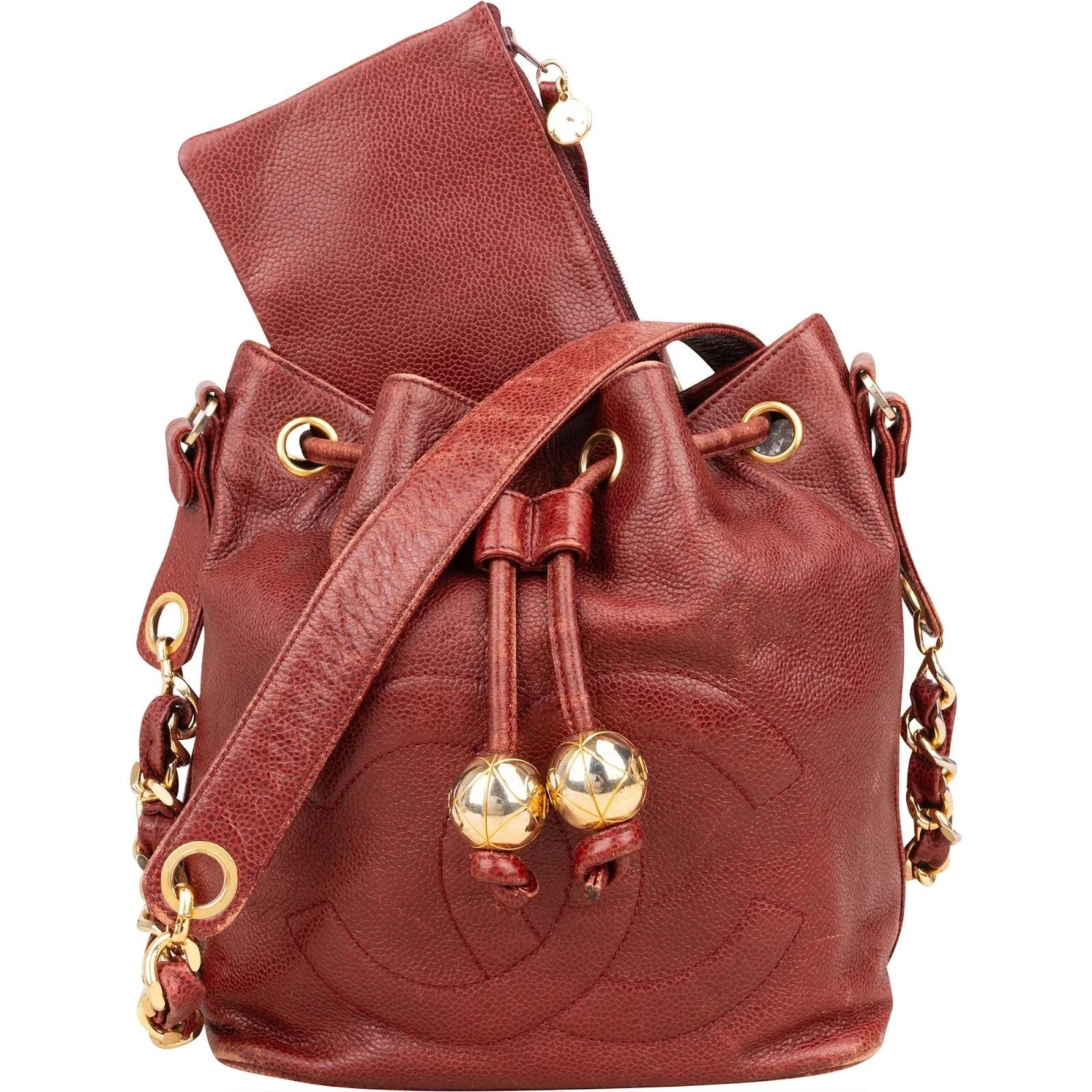 Gabrielle Bucket leather crossbody bag