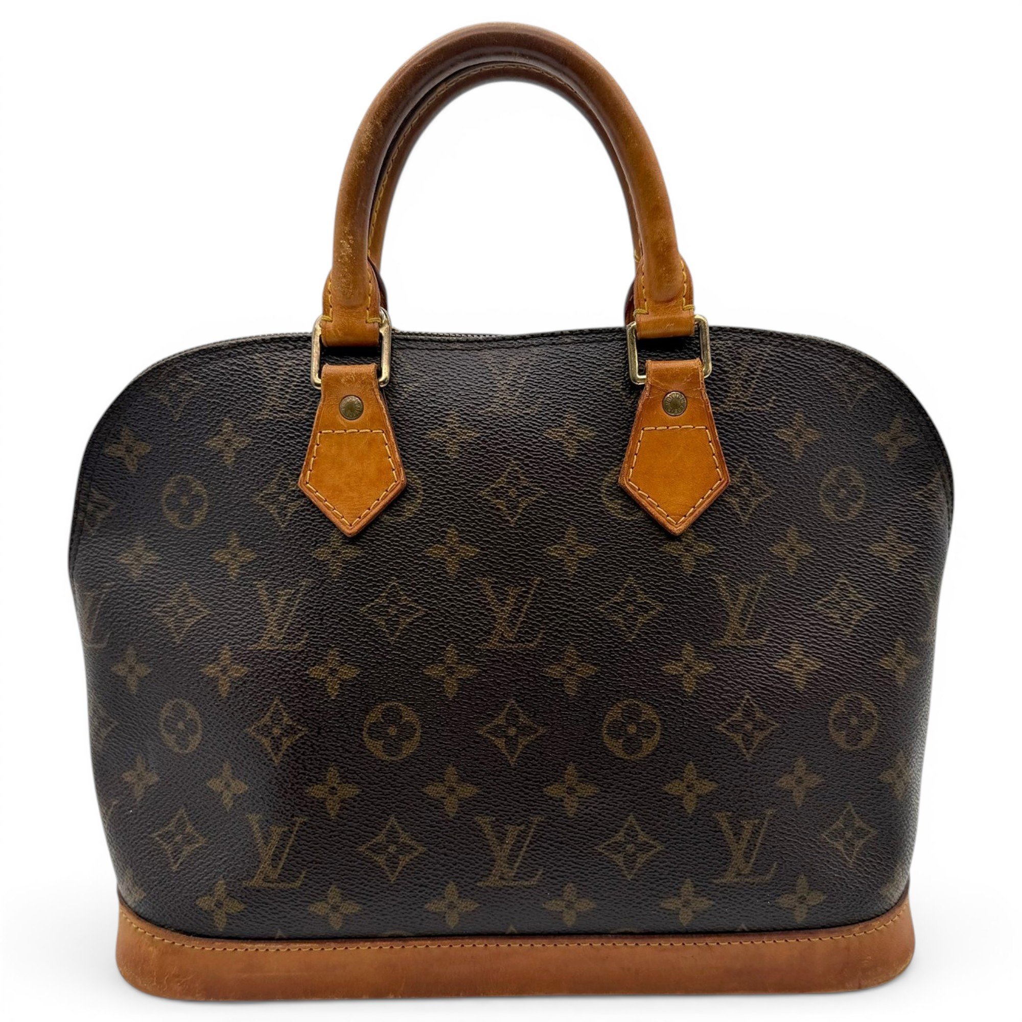 Alma leather handbag