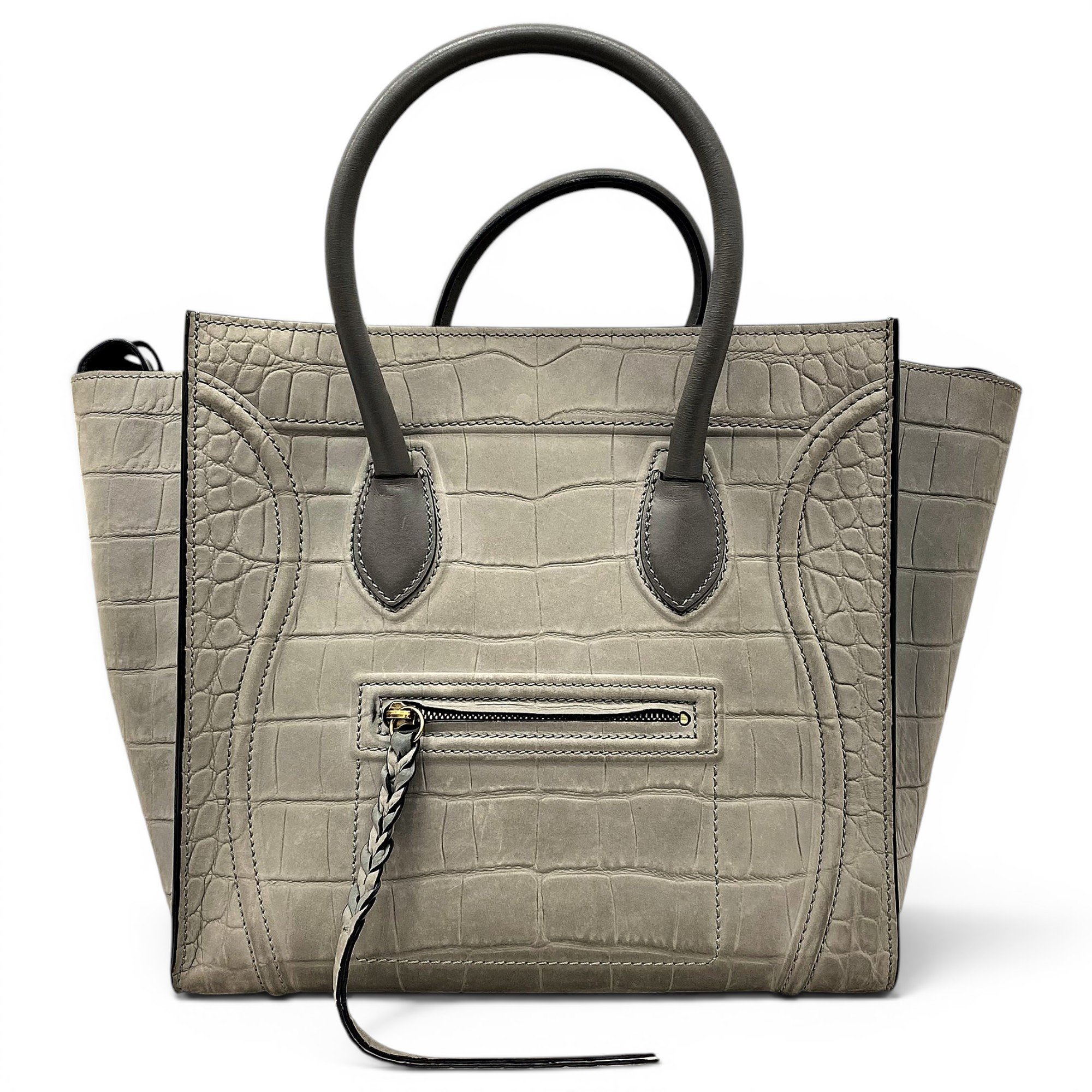 Celine Luggage Phantom leather handbag