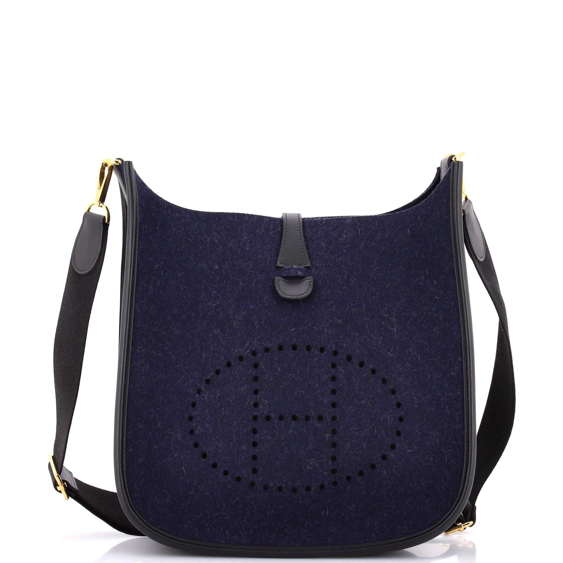 Evelyne wool handbag