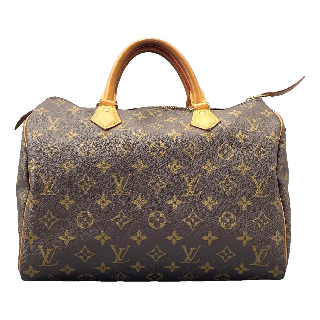 Speedy leather handbag