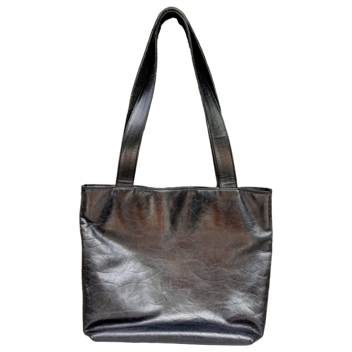 Petite Shopping Tote leather tote