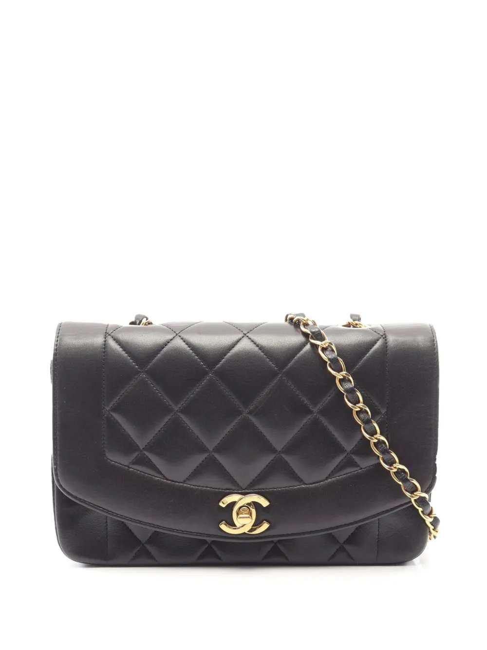 1994-1996 Small Lambskin Diana Flap crossbody bag
