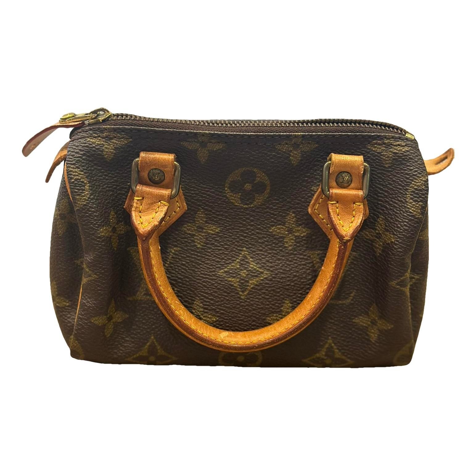 Nano Speedy / Mini HL leather handbag