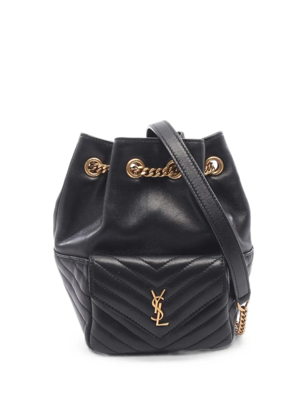 2010s mini Joe quilted bucket bag