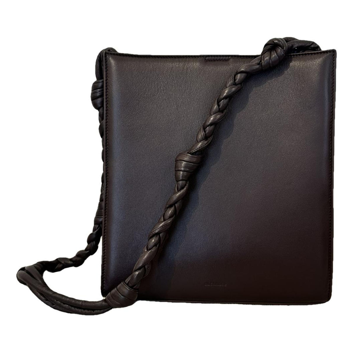 Jil Sander Tangle leather crossbody bag