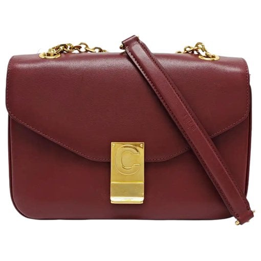 Black Belt leather handbag