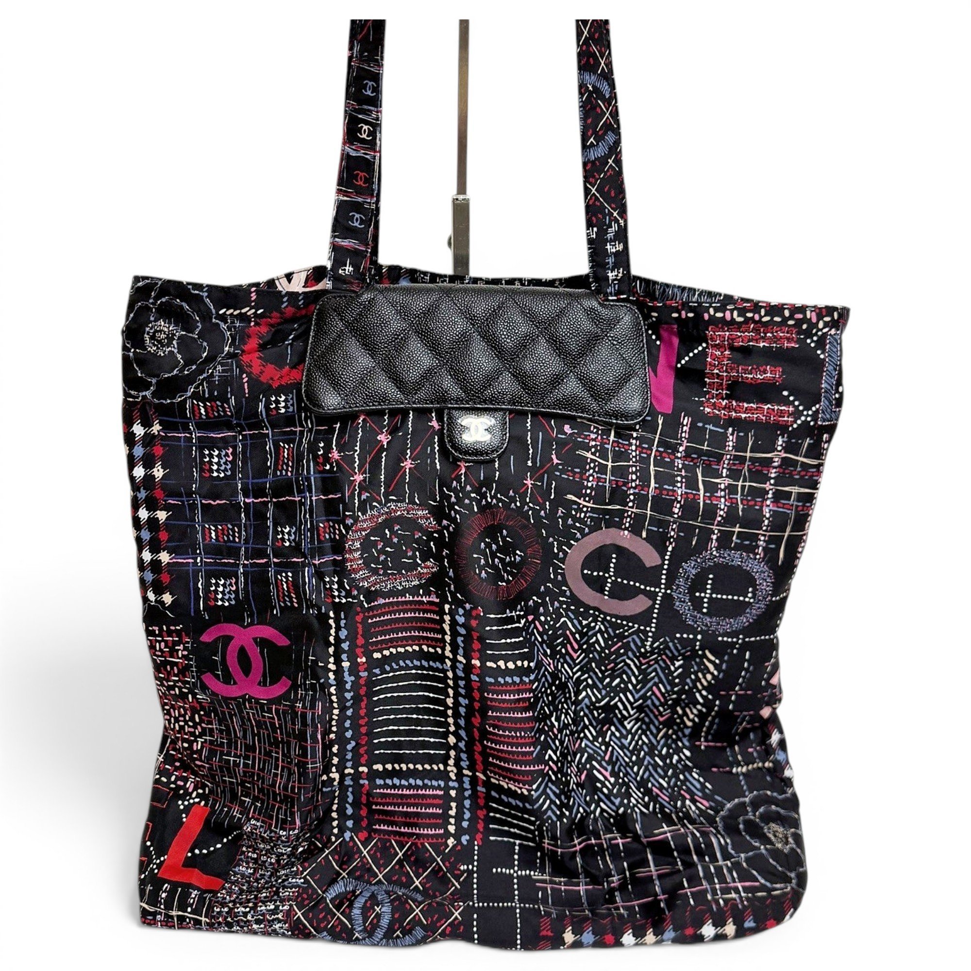Leather tote
