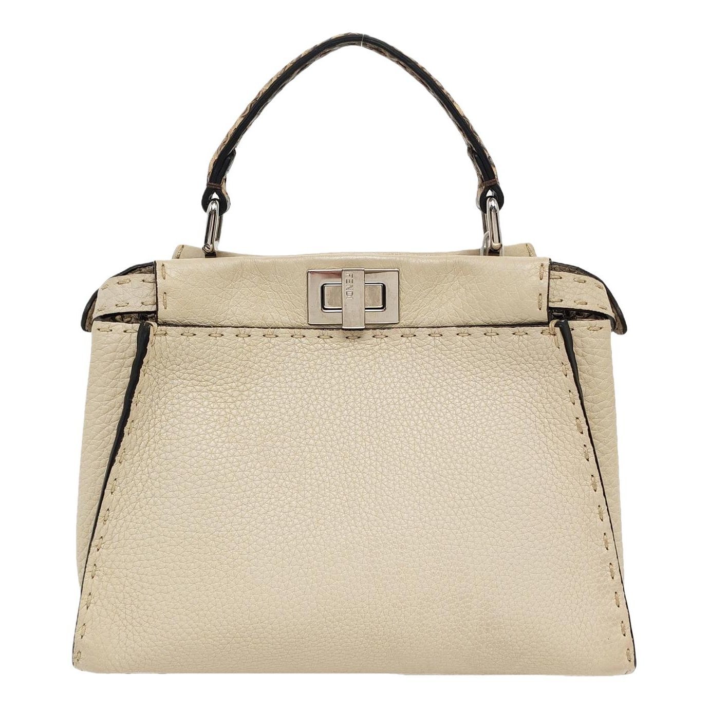 Leather handbag