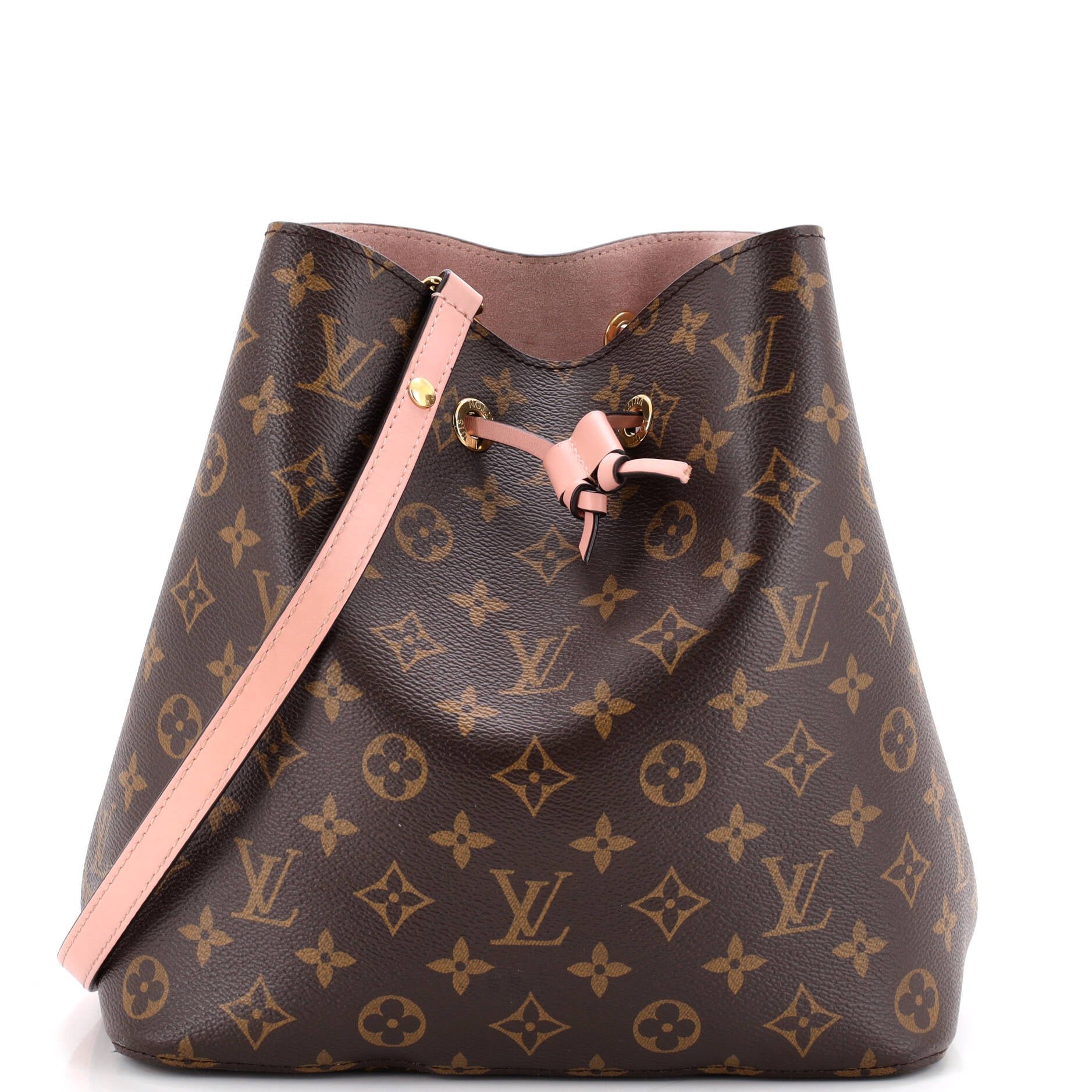 NeoNoe Handbag Monogram Canvas with Leather MM