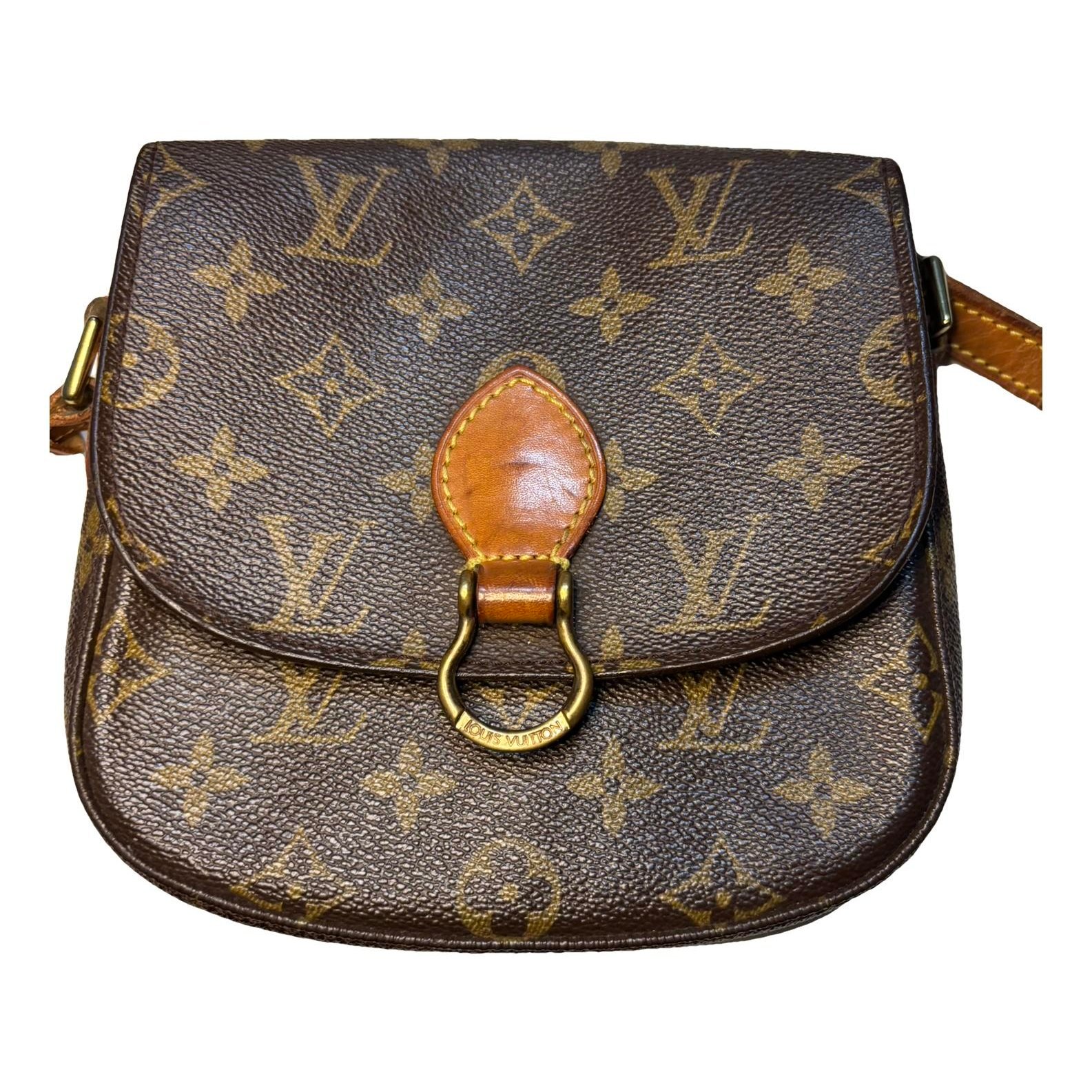 Saint Cloud vintage leather crossbody bag