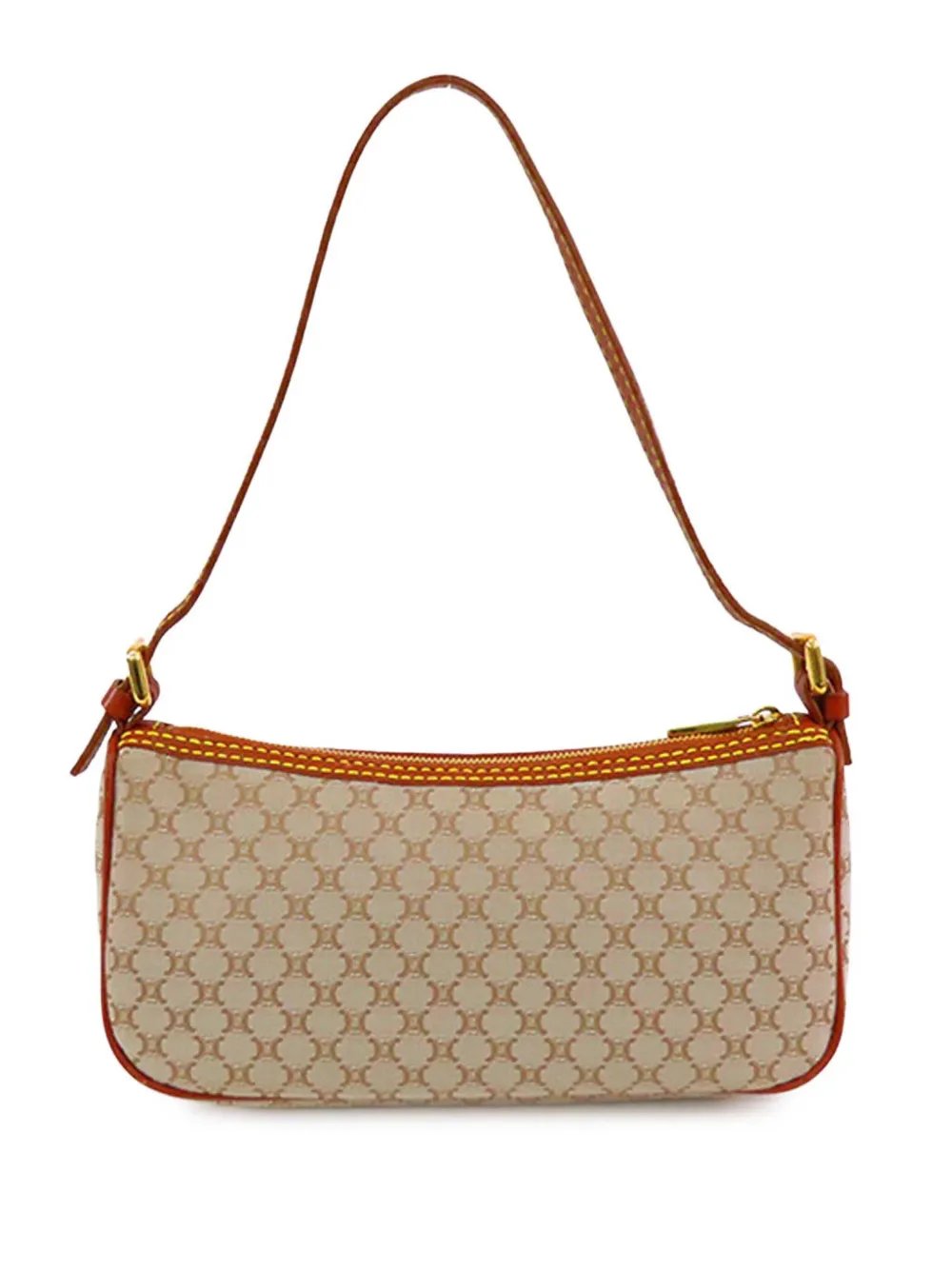 Celine 20th Century Macadam Canvas shoulder bag