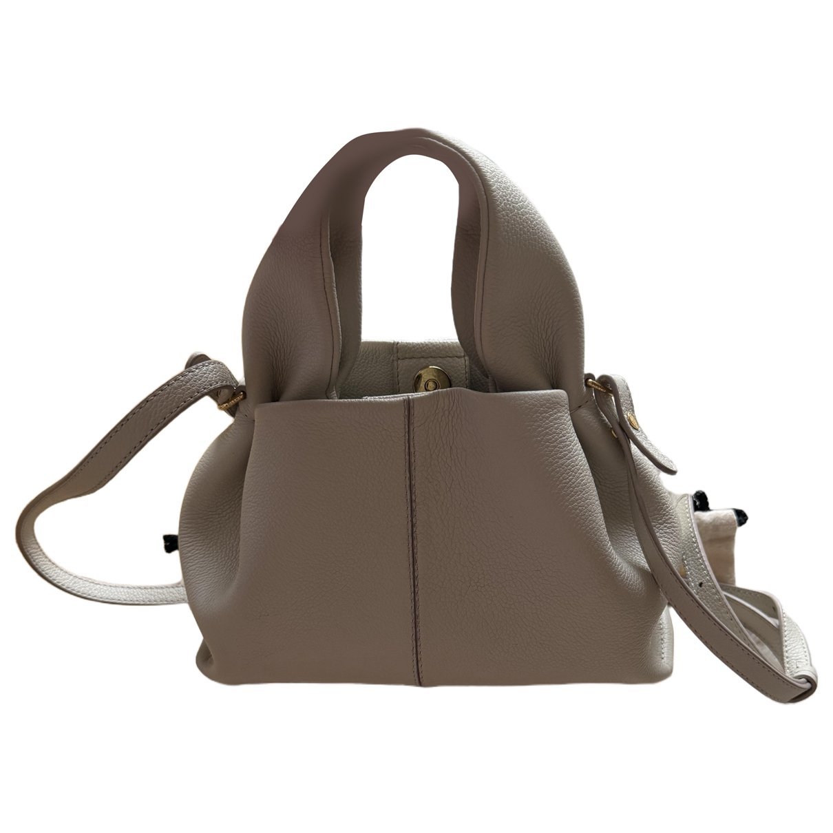 Polene Numéro Neuf leather crossbody bag