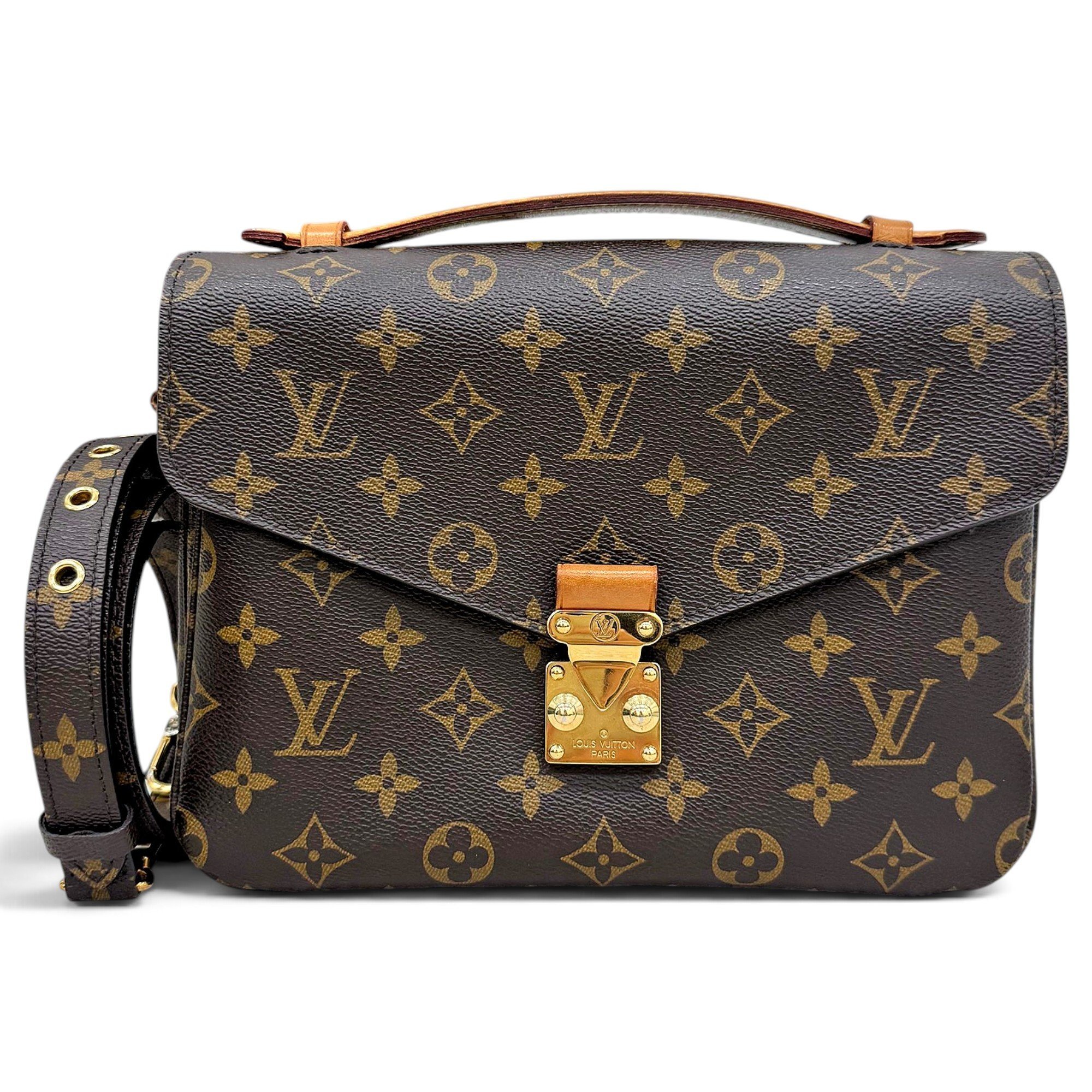 Metis leather handbag