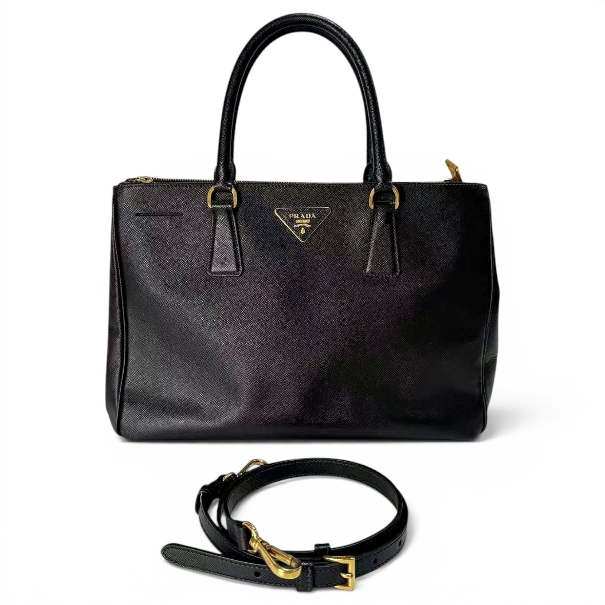 Galleria leather handbag
