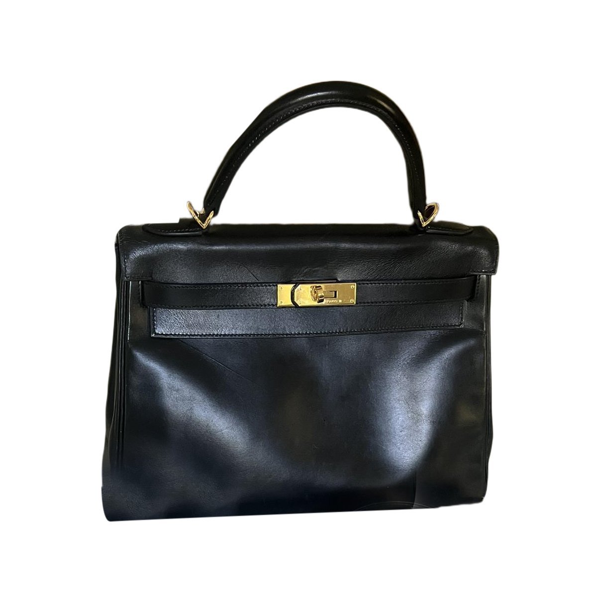 Kelly 32 leather handbag