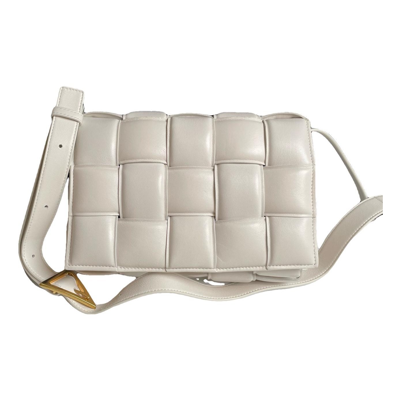 Cassette Padded leather handbag