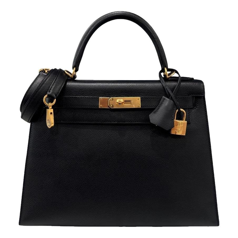 Kelly 28 leather crossbody bag