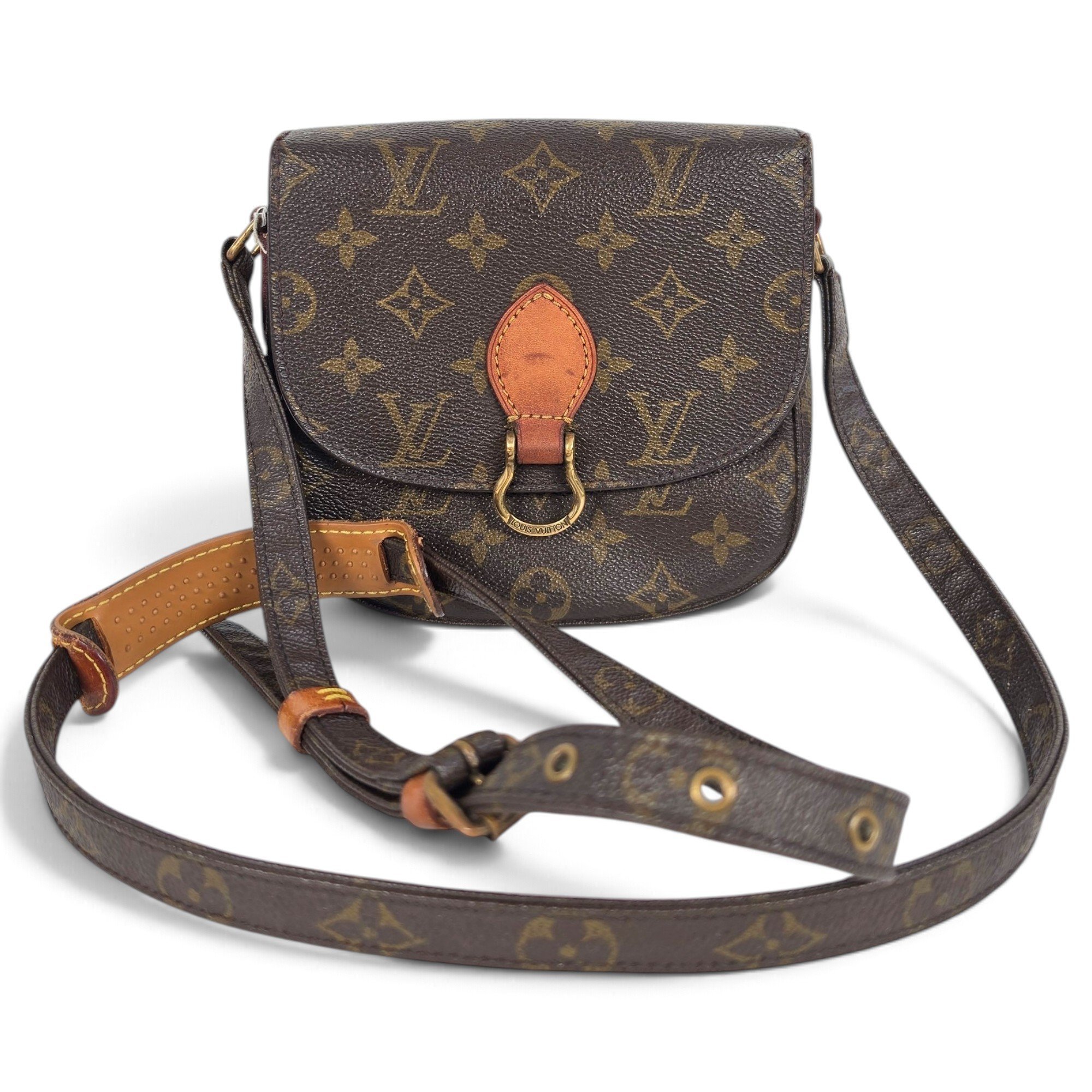 Saint Cloud vintage leather crossbody bag